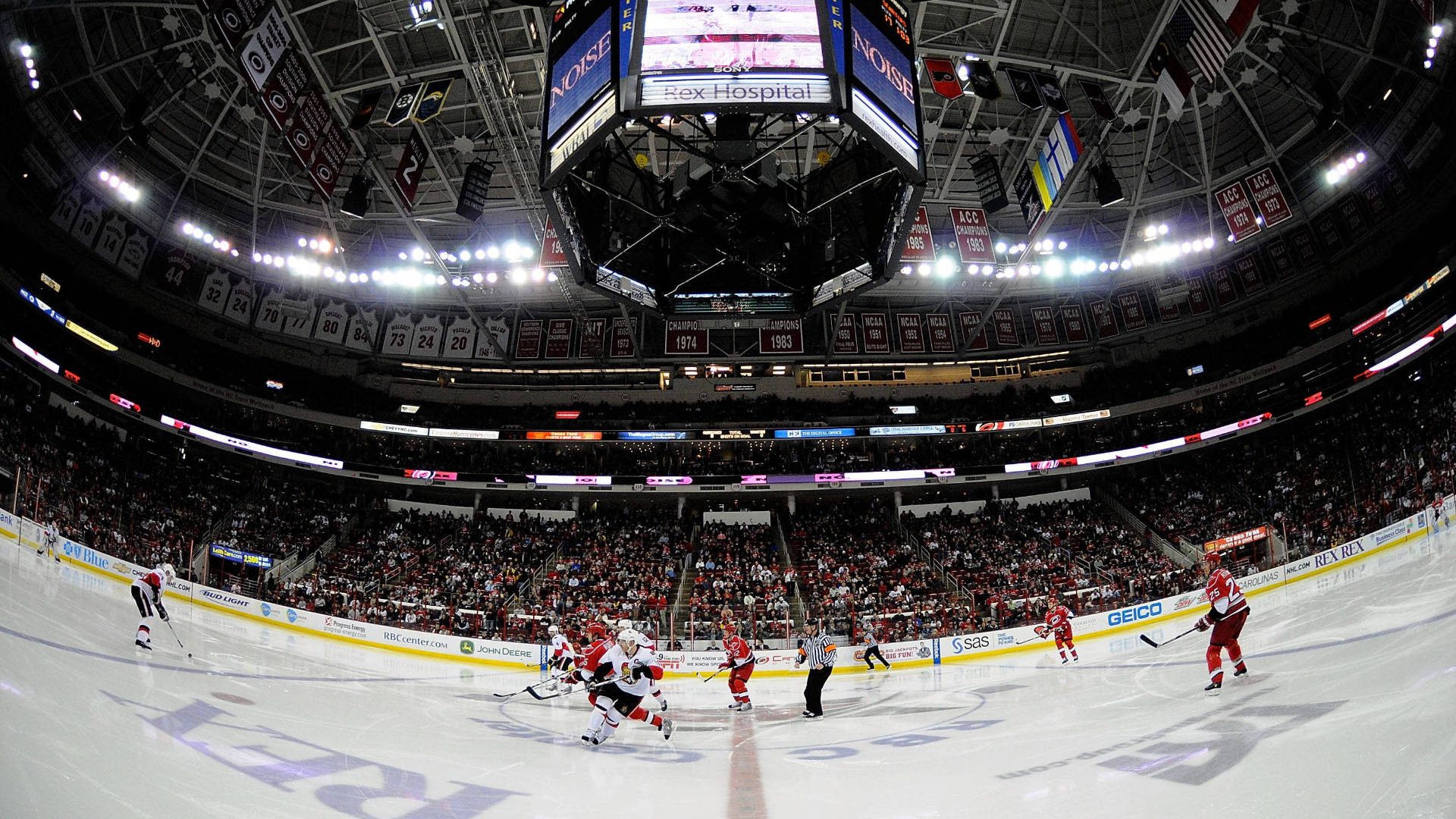 Ottawa Senators Stadium Panoramic View Wallpaper