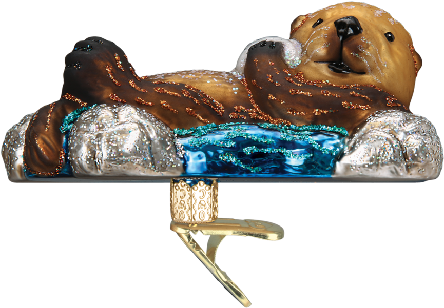 Otter Ornamenton Stand PNG