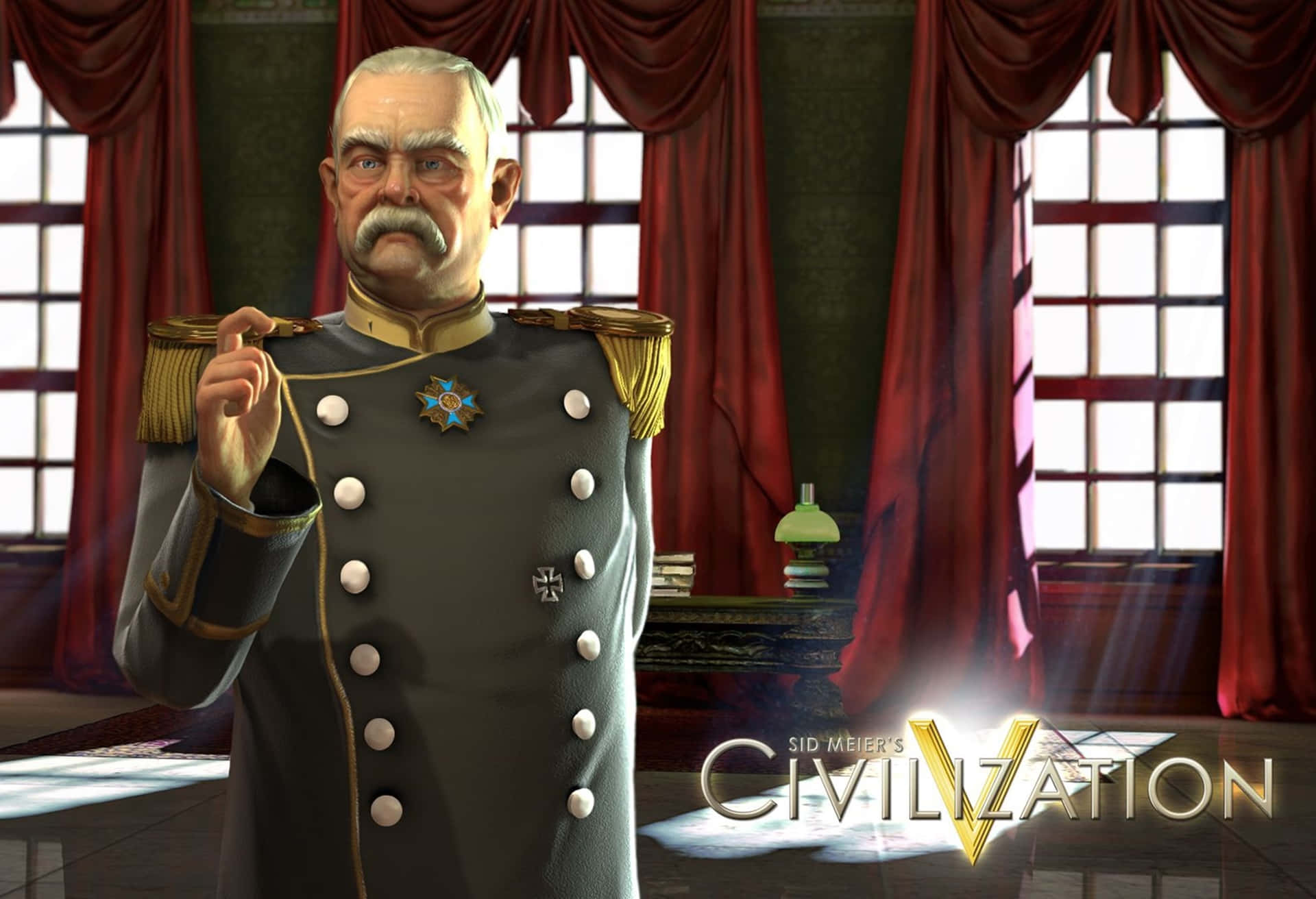 Otto Von Bismarck In 4k Civilization V Background