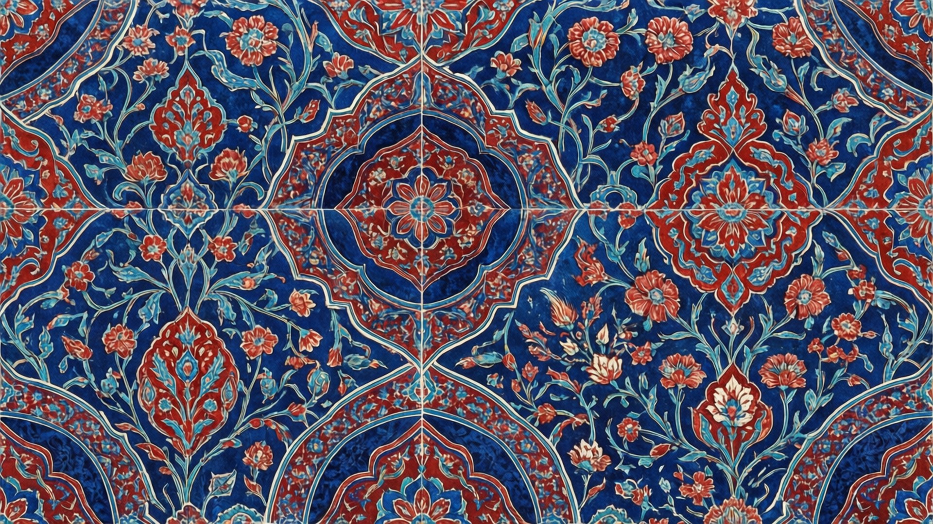 Pola Ubin Ottoman Wallpaper