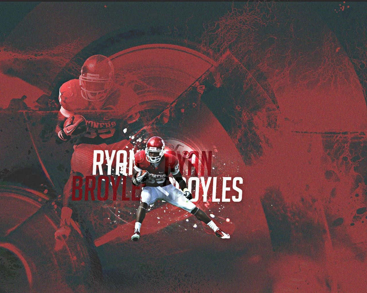 American Football Athlete Ryan Broyles OU Sooners Wallpaper