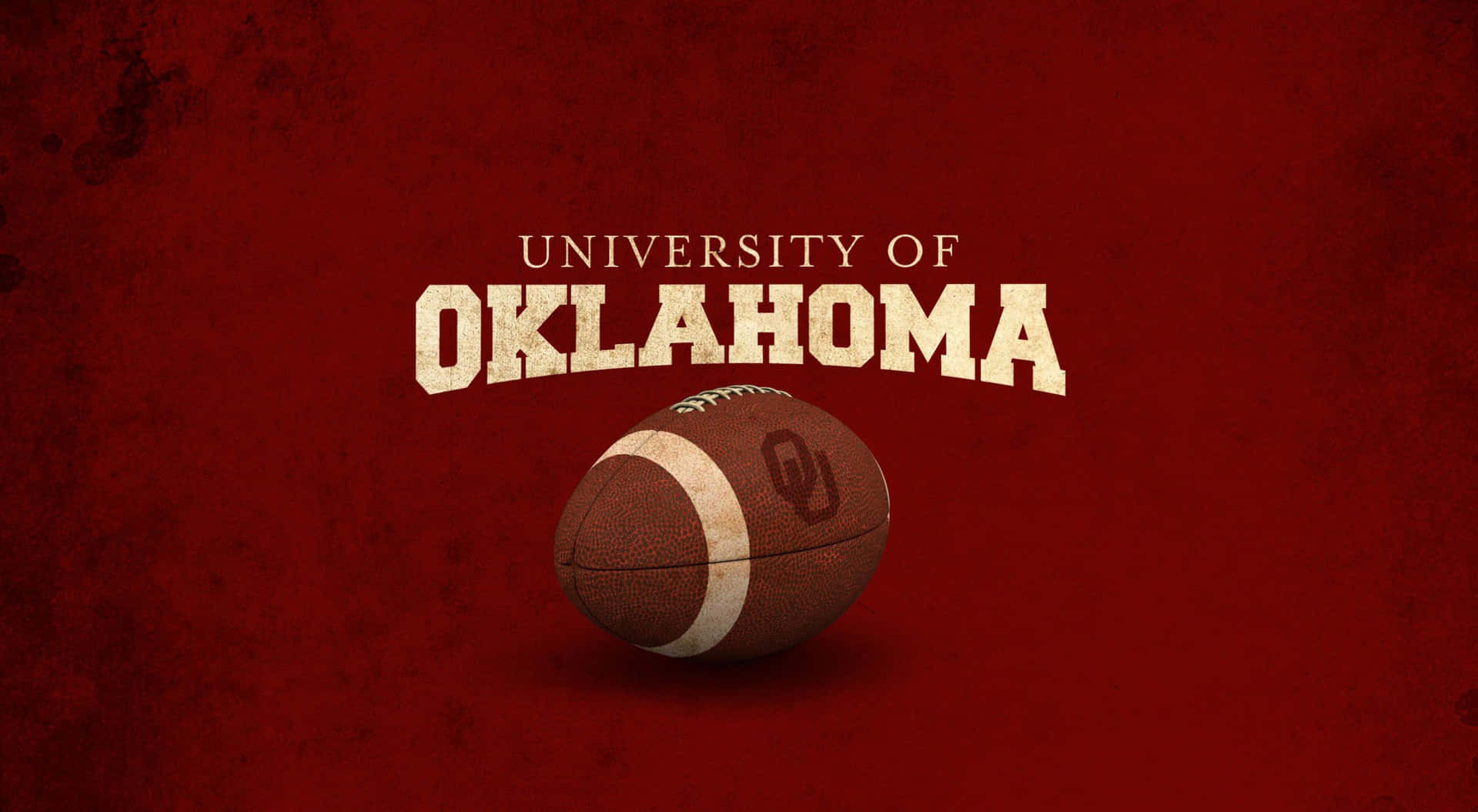 Football OU Sooners In Red Wallpaper