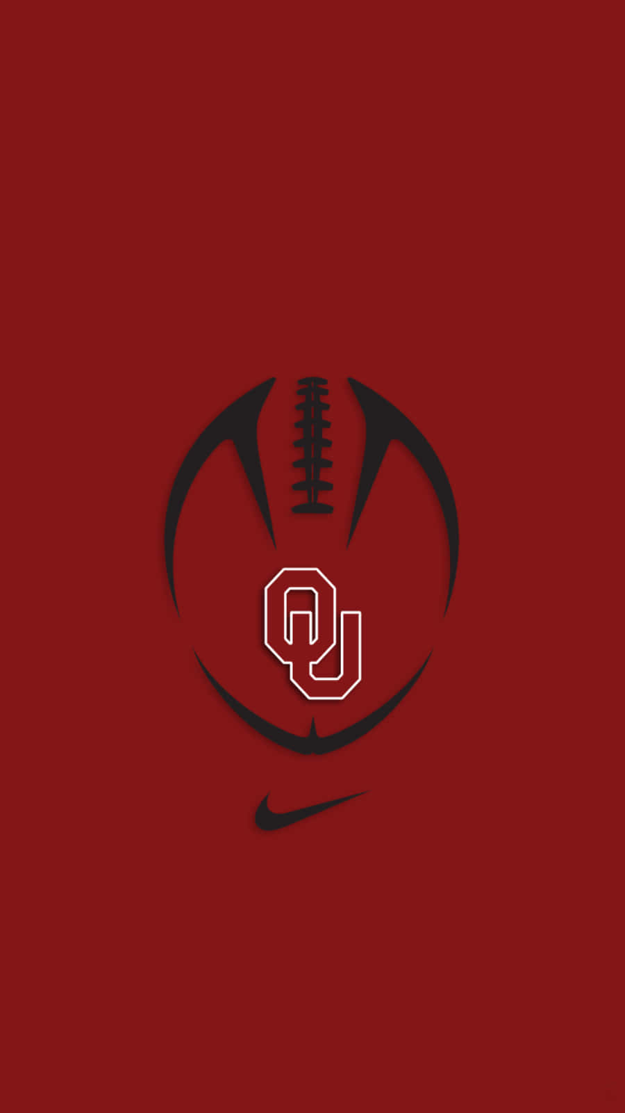 Oklahoma Sooners Football Logo Tapet Wallpaper