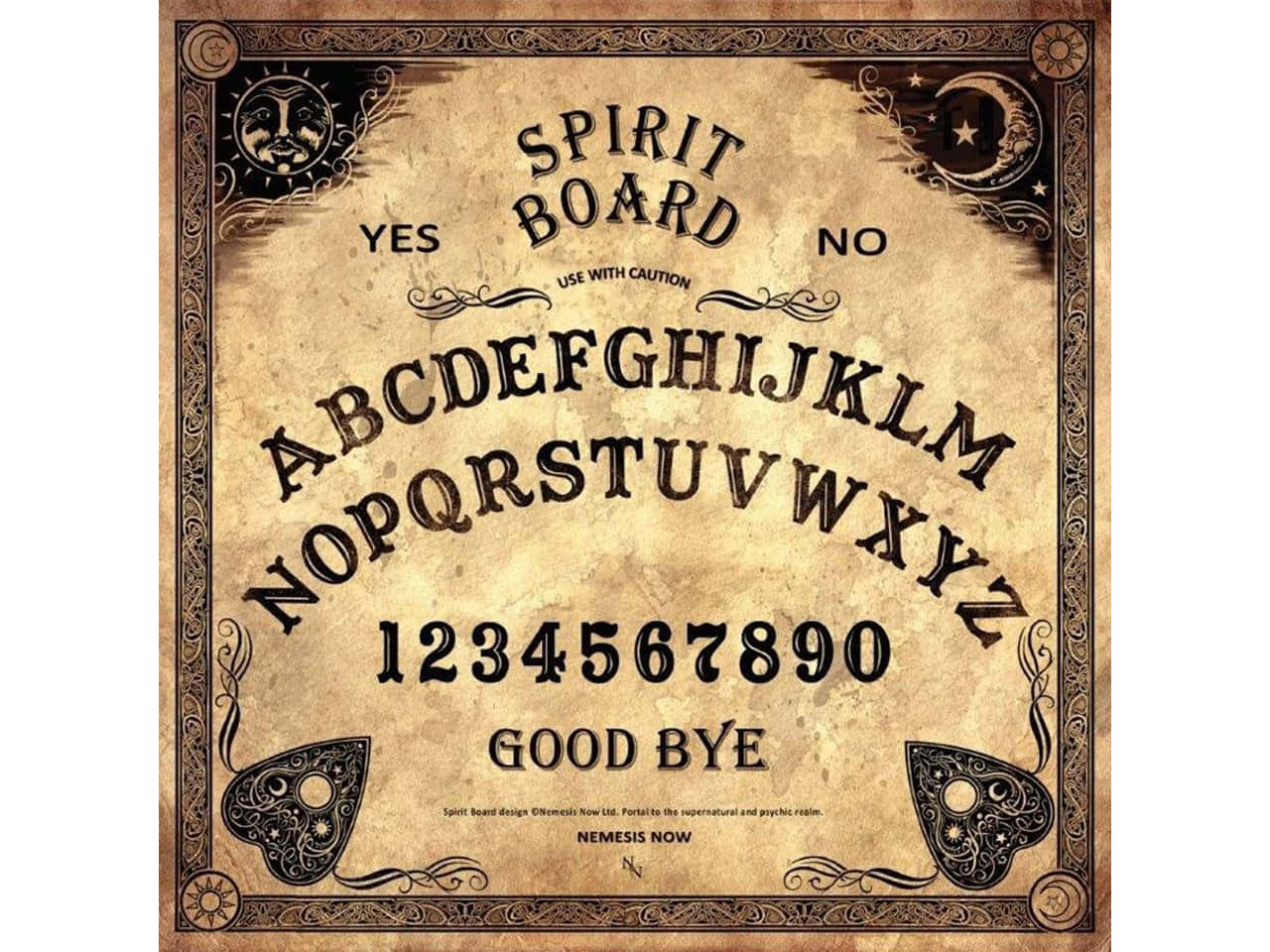 A mysterious ouija board beckons you