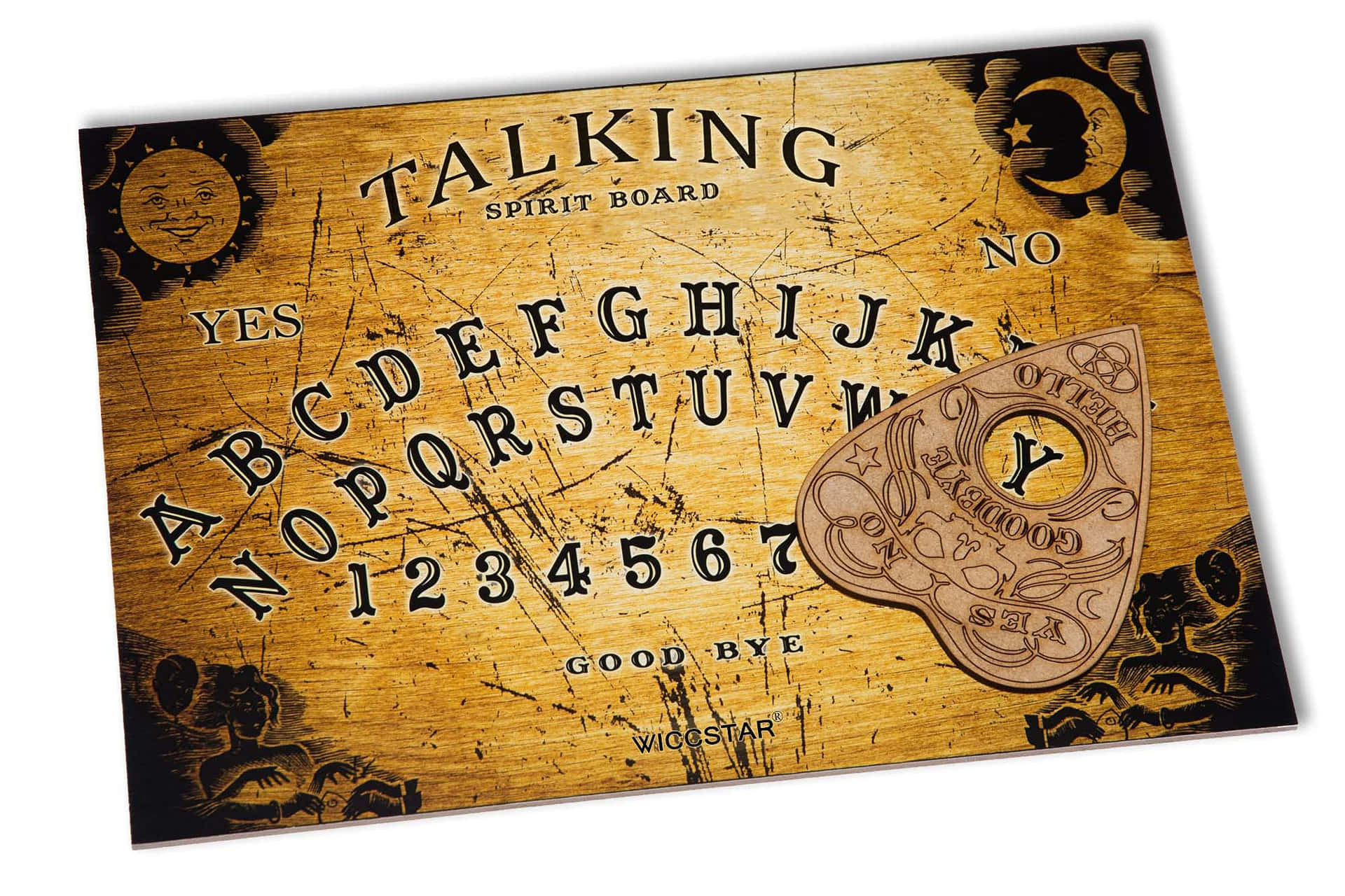 Create your own spiritual connection with the mysterious ouija board.
