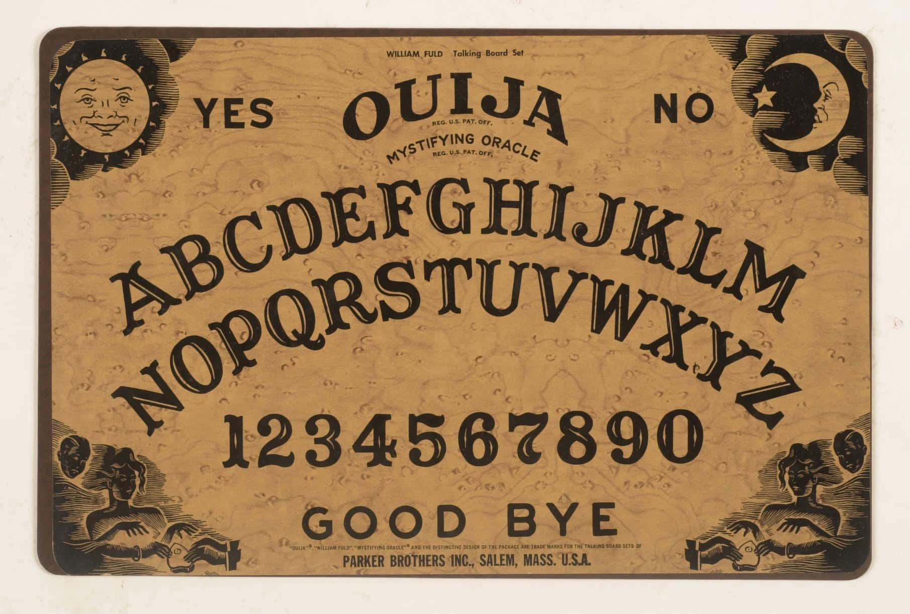 Honor the Spirits with an Engaging Ouija Board Wallpaper