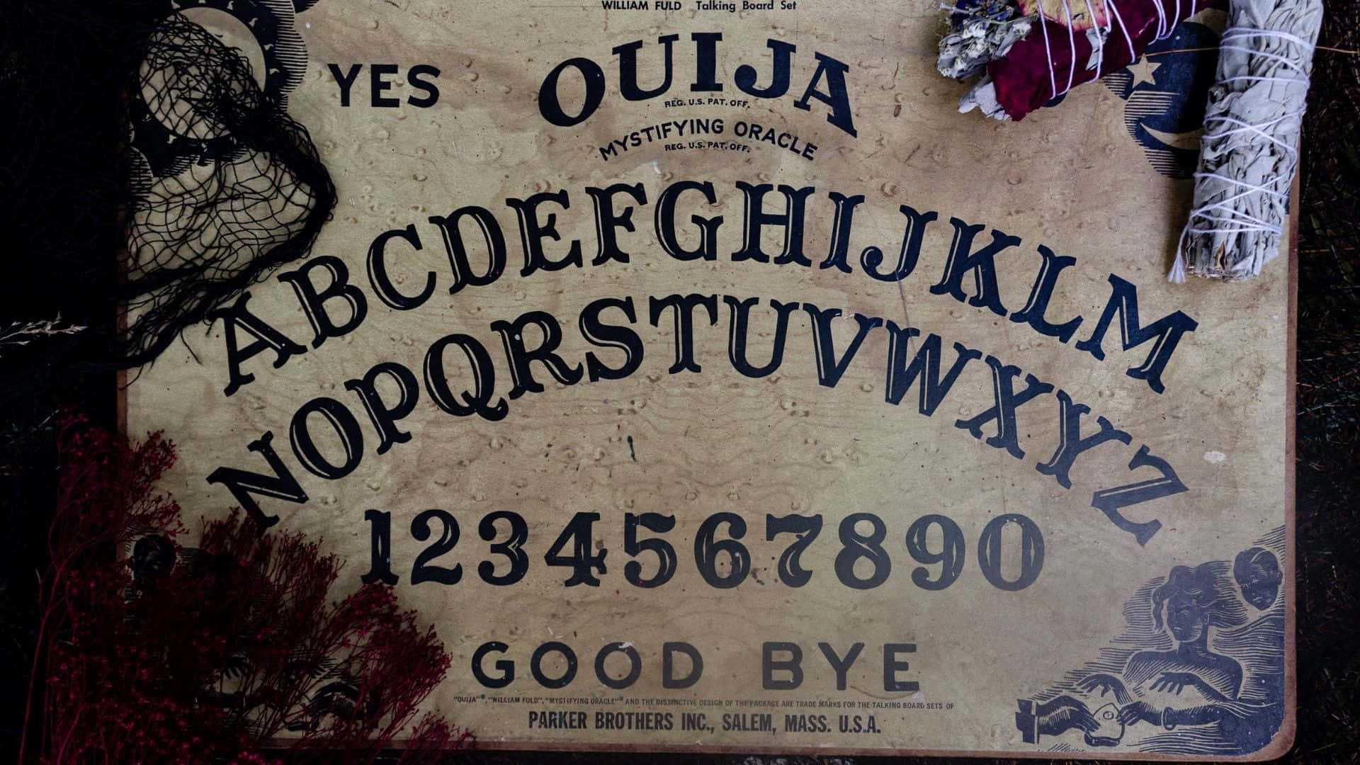 Dare you make contact with the spirits with these Ouija board? Wallpaper