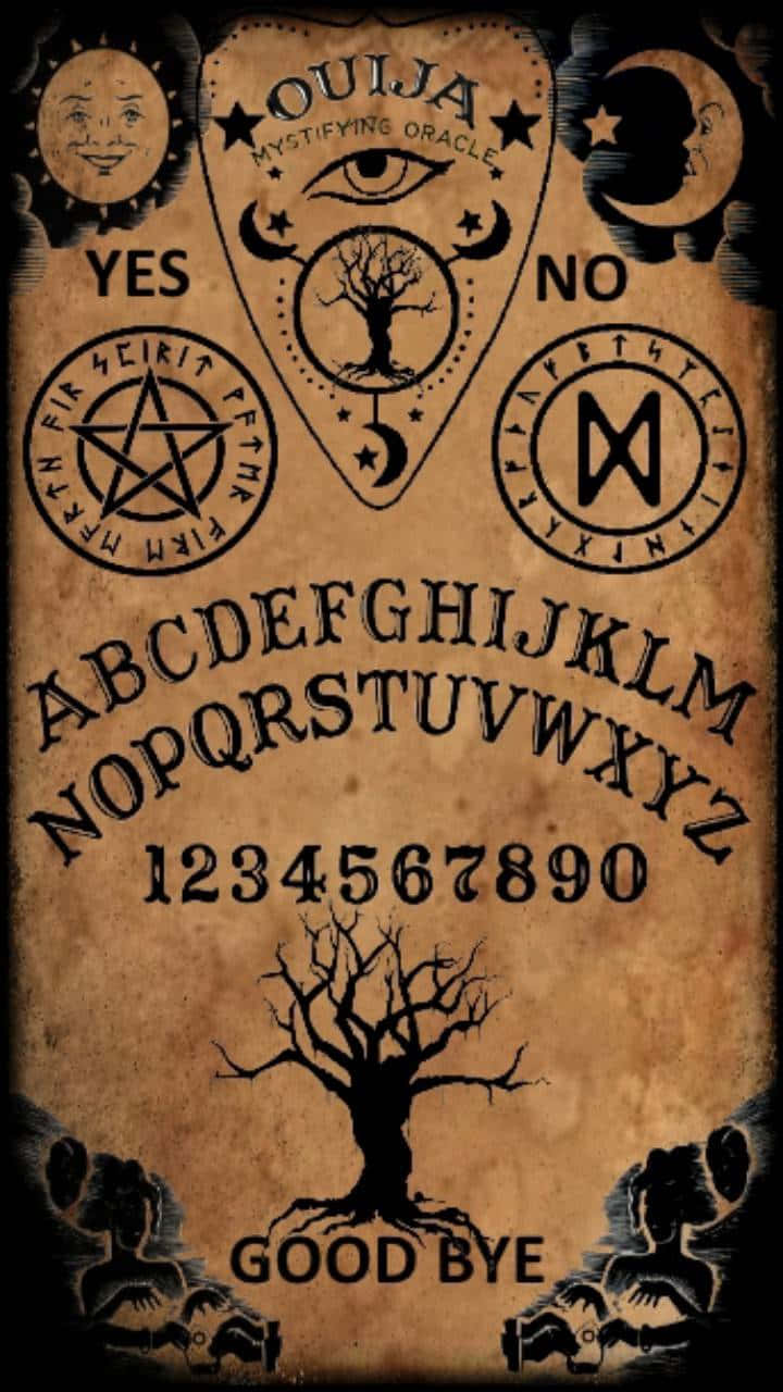Unlock All The Answers With An Ouija Board Wallpaper