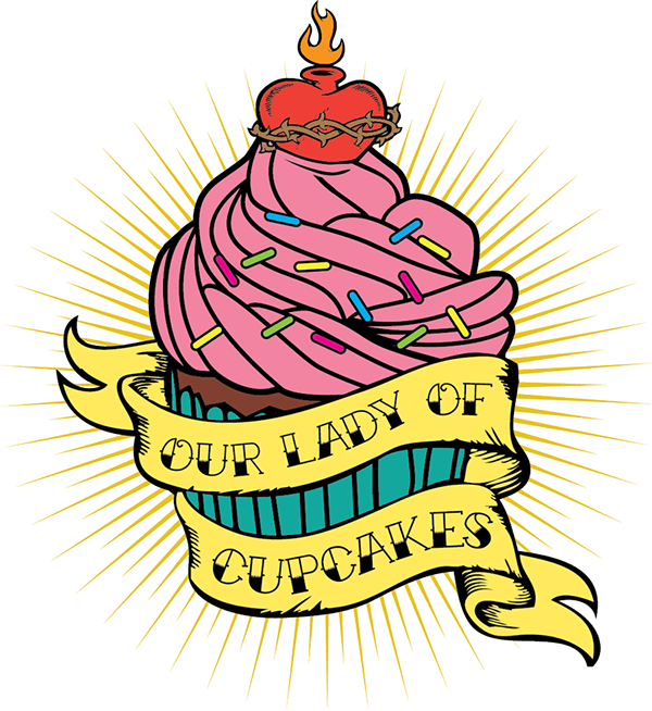 Our Ladyof Cupcakes Logo PNG