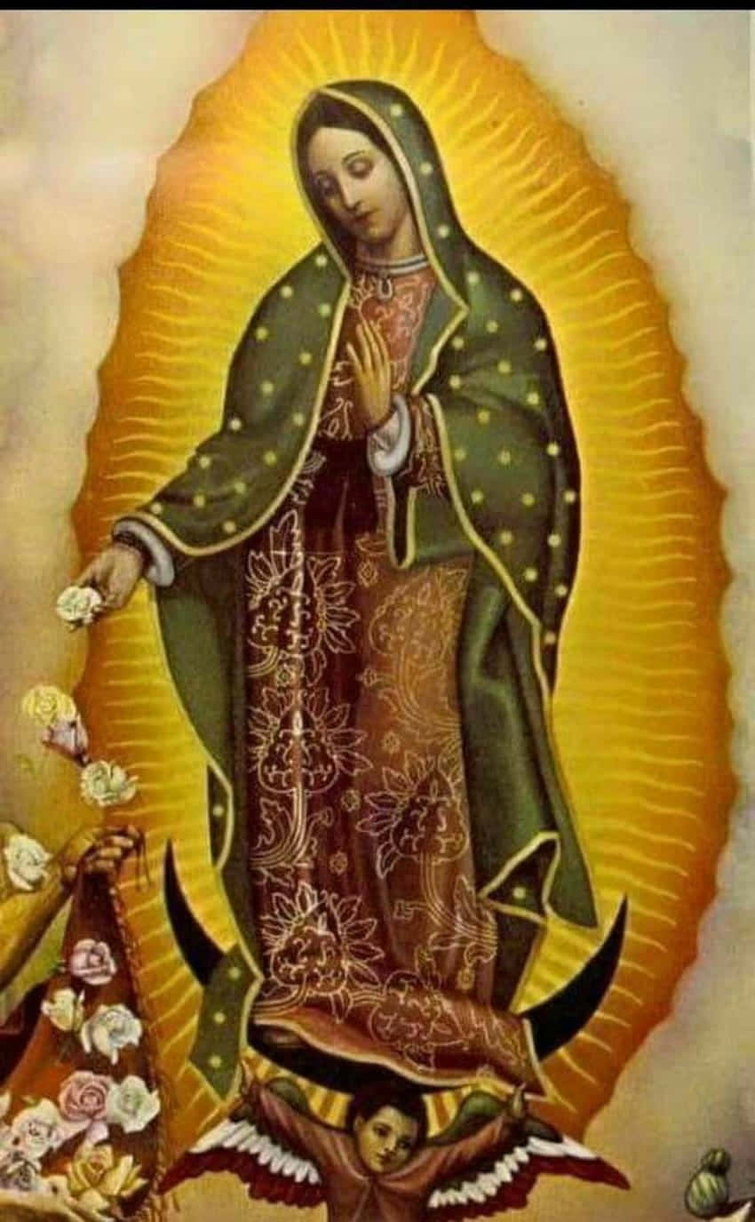 Our Ladyof Guadalupe Artwork Wallpaper