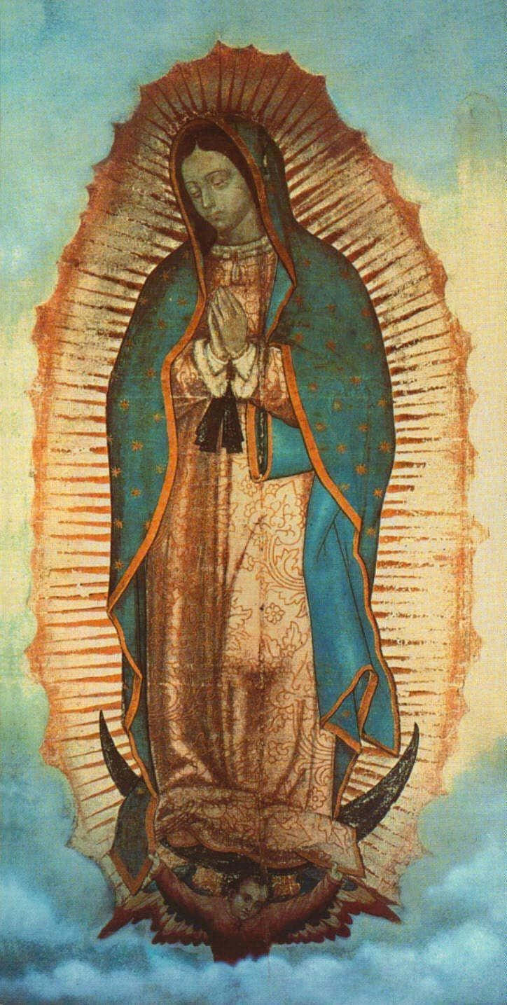 Our Ladyof Guadalupe Iconic Image Wallpaper