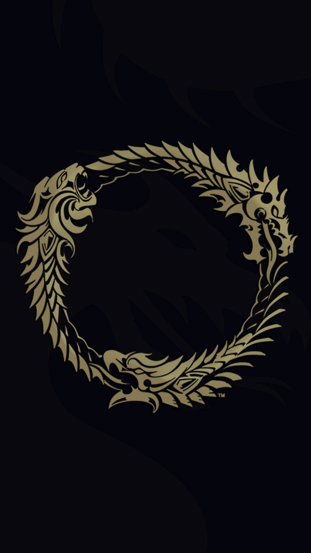 Download Ouroboros Logo Elder Scrolls Wallpaper 