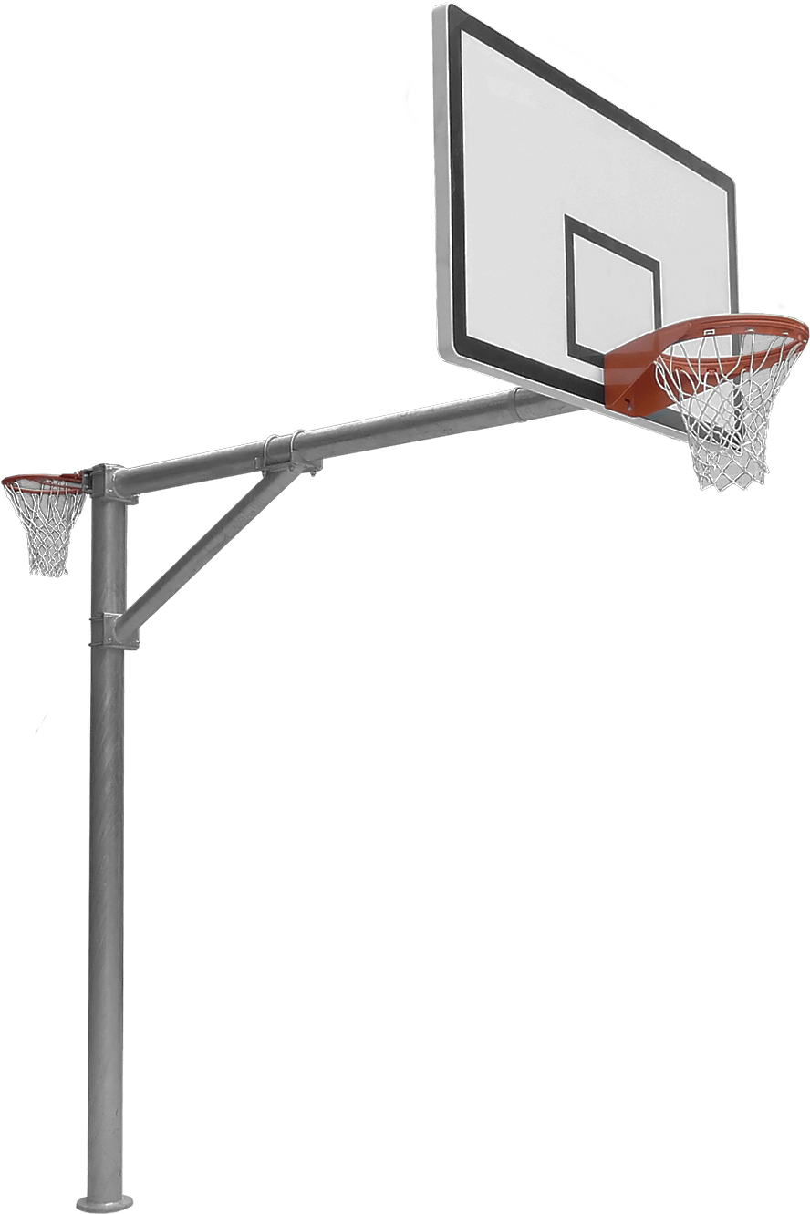 Outdoor Basketball Hoop Isolated PNG