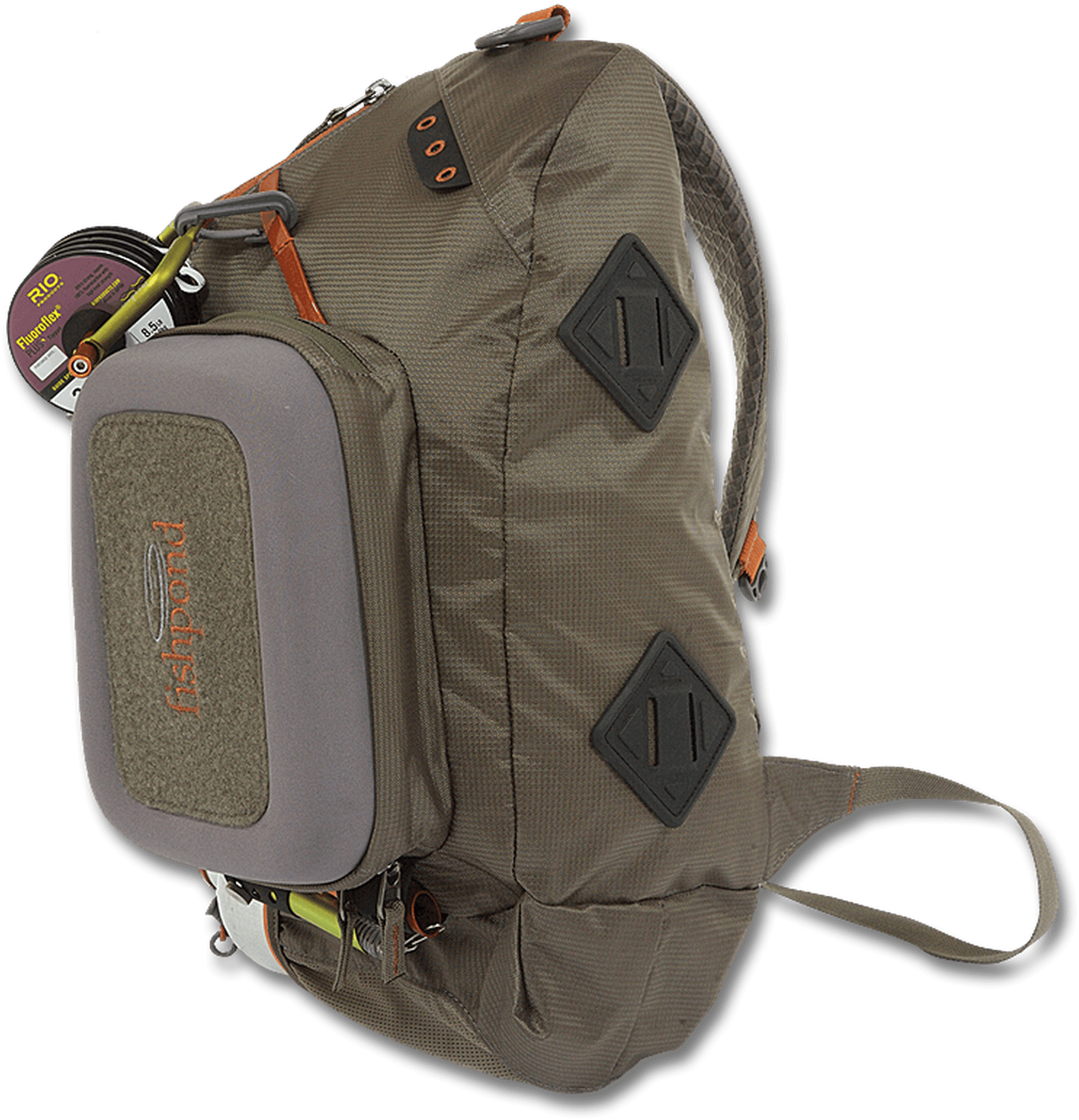 Outdoor Hiking Backpackwith Accessories PNG