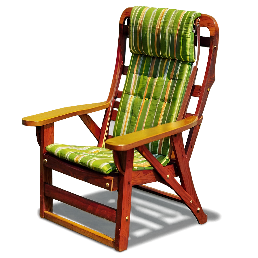 Outdoor Lawn Chair Png 06132024 PNG