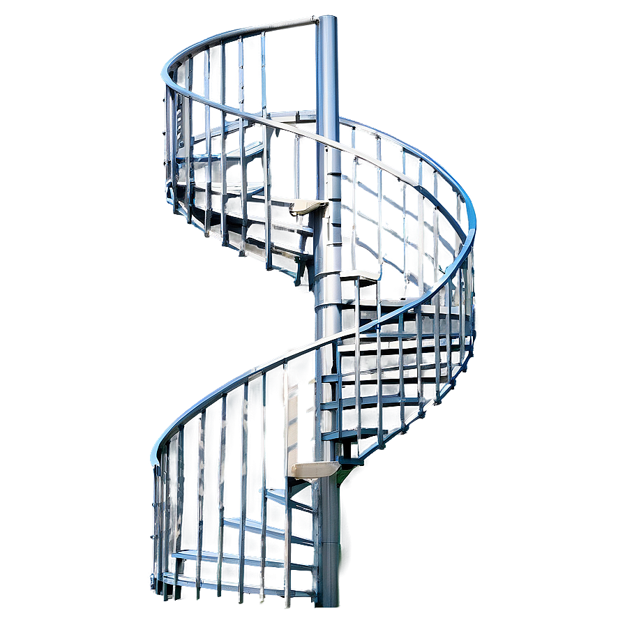 Download Outdoor Metal Spiral Staircase Png Tgn | Wallpapers.com