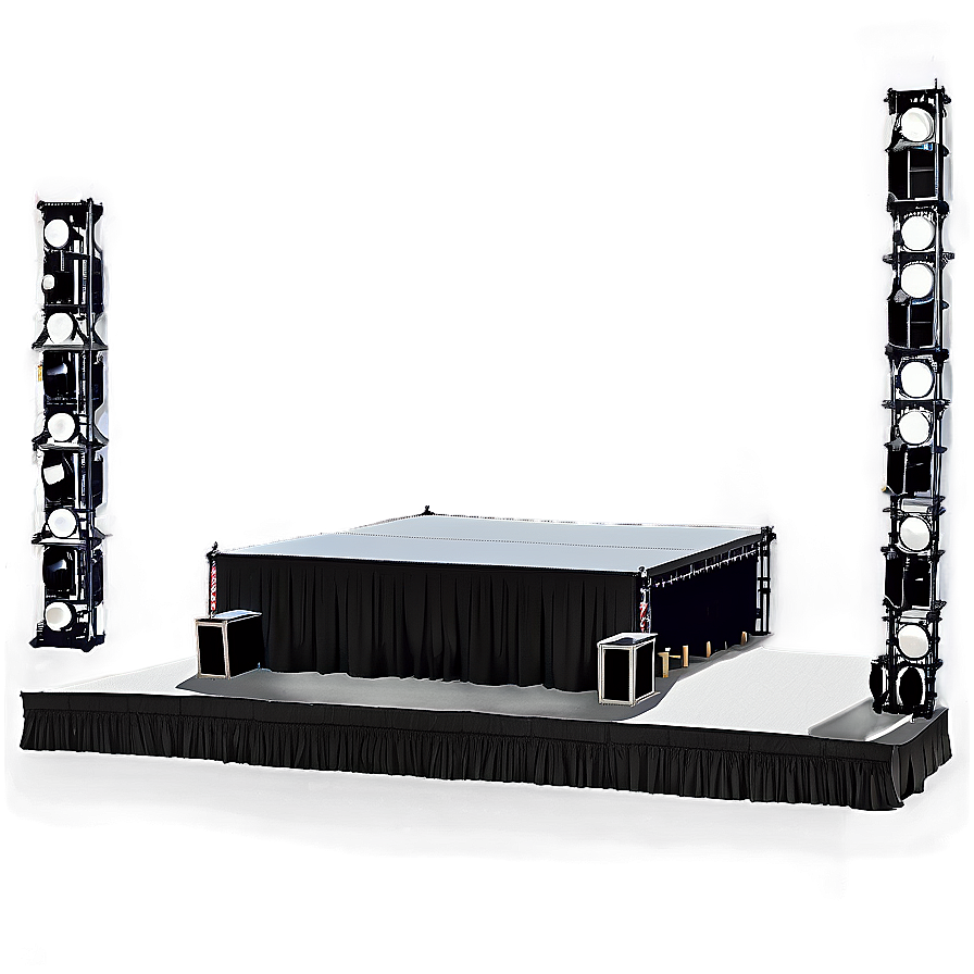 Outdoor Stage Setup Png 85 PNG