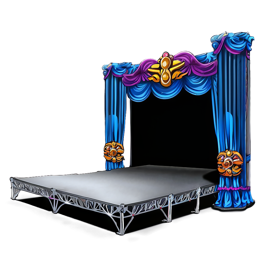 Outdoor Stage Setup Png Mes28 PNG