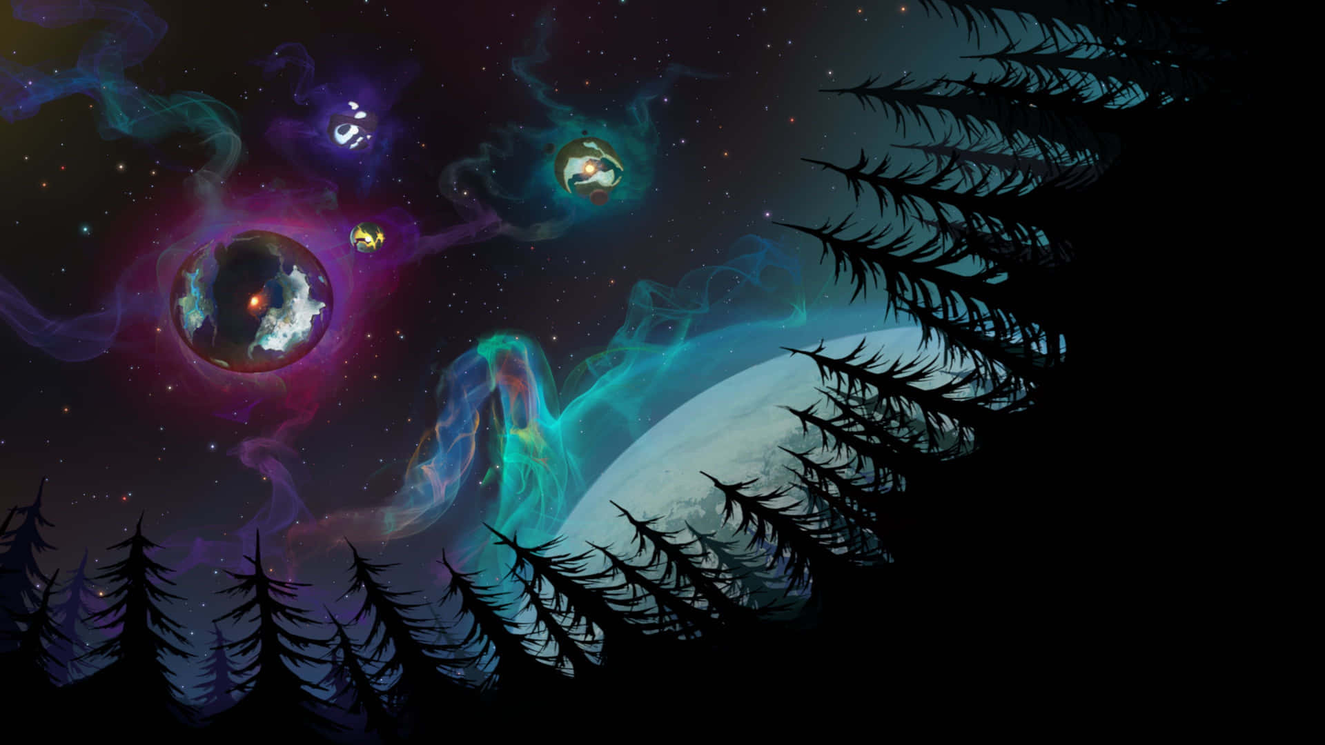 Explore The Planets Of Outer Wilds Wallpaper