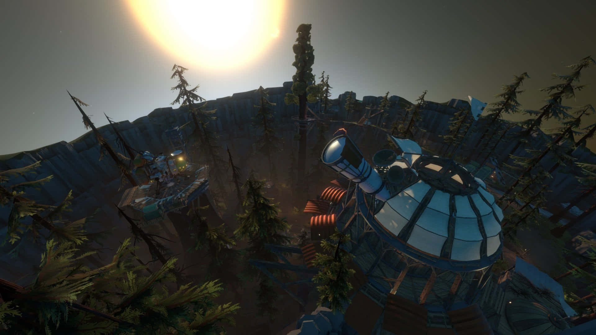 Explore The Depths Of Space In The Critically Acclaimed Indie Title, Outer Wilds. Wallpaper