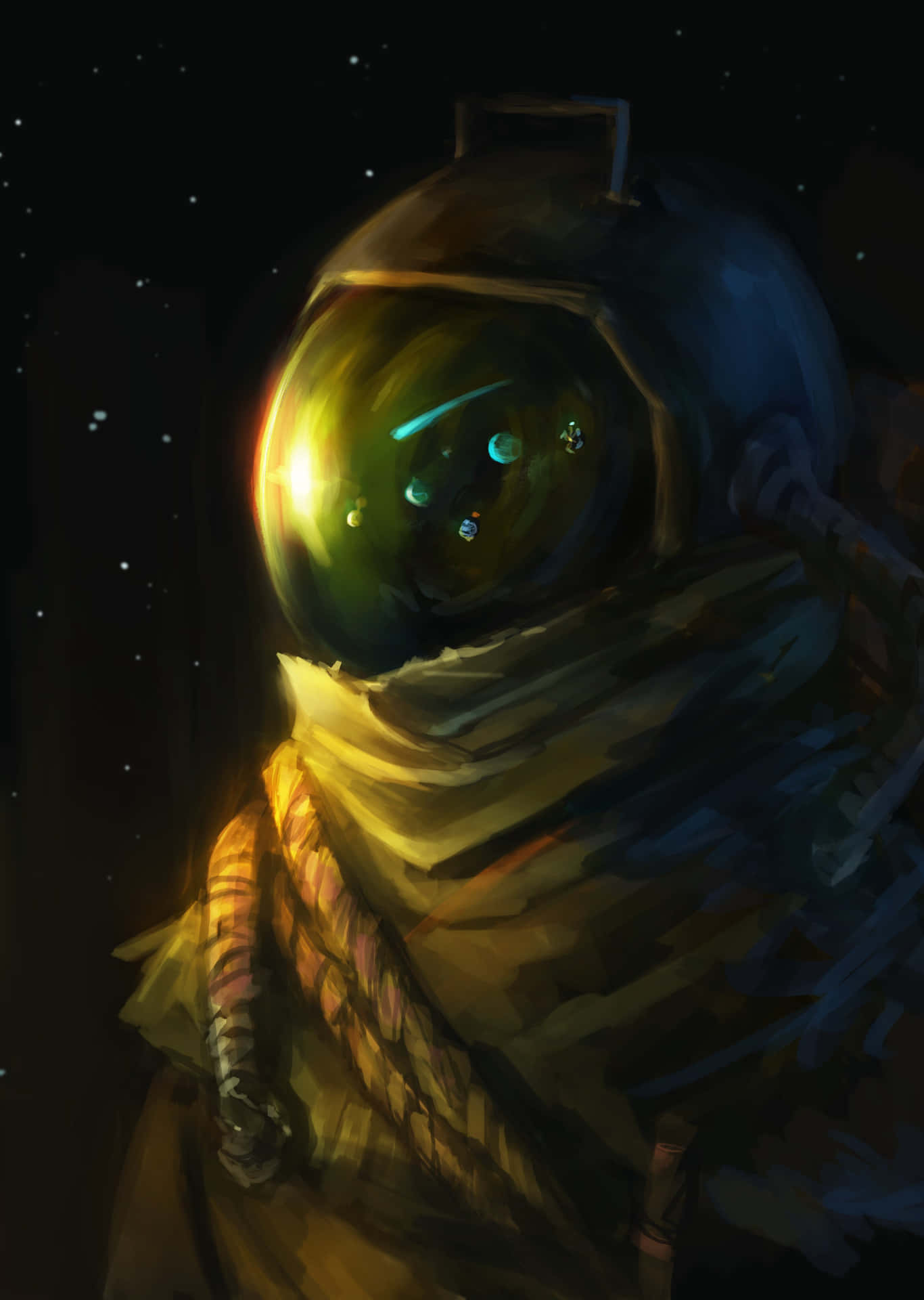 Hatchling From Outer Wilds Fanart Wallpaper