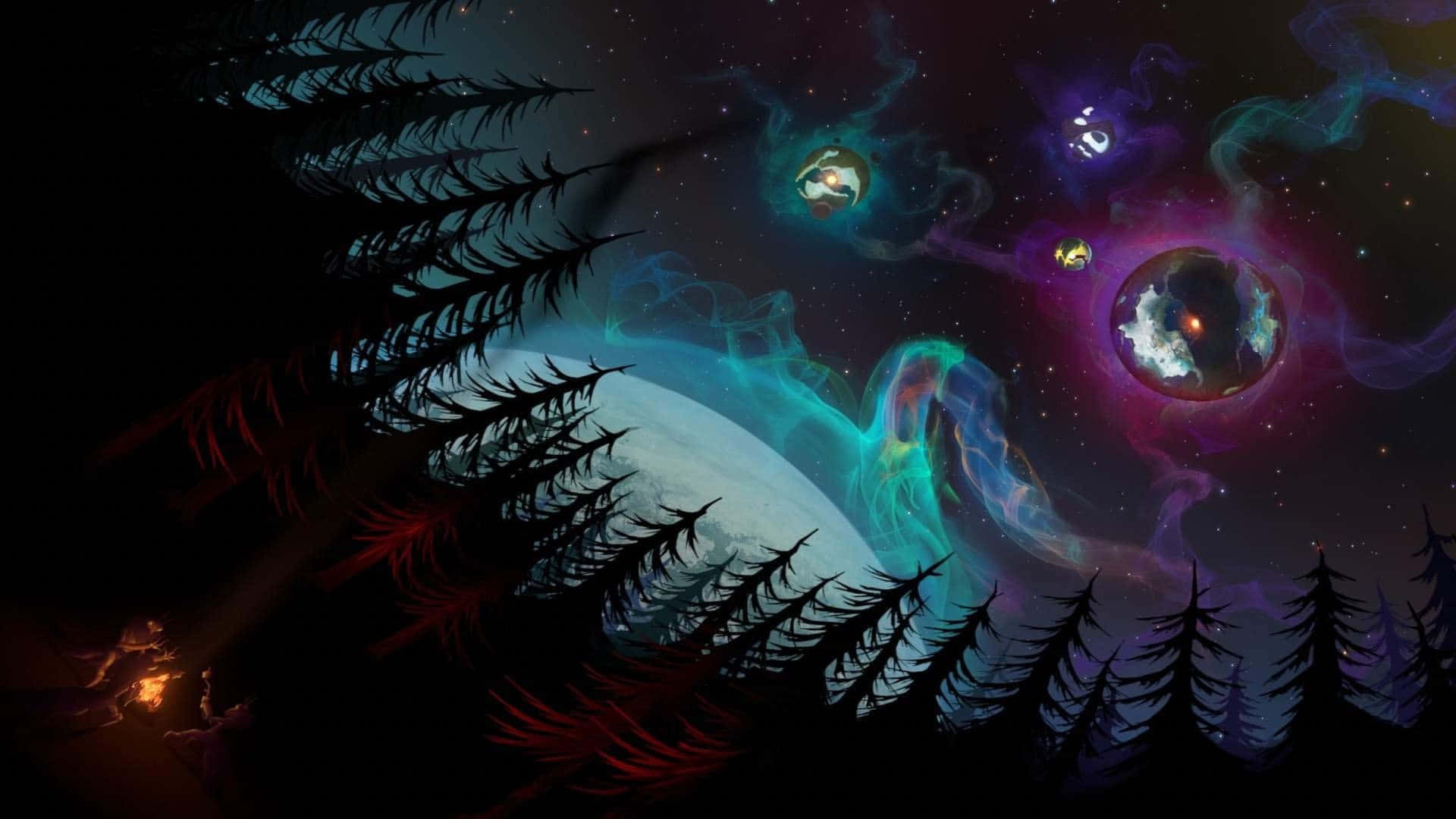 Explore A Mysterious, Ever-changing Universe In Outer Wilds Wallpaper