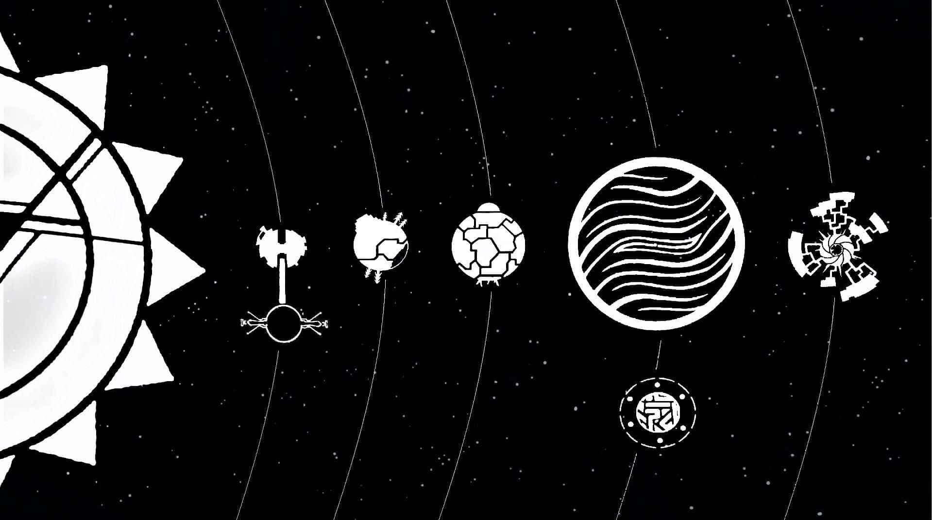 Solar System From Outer Wilds Wallpaper
