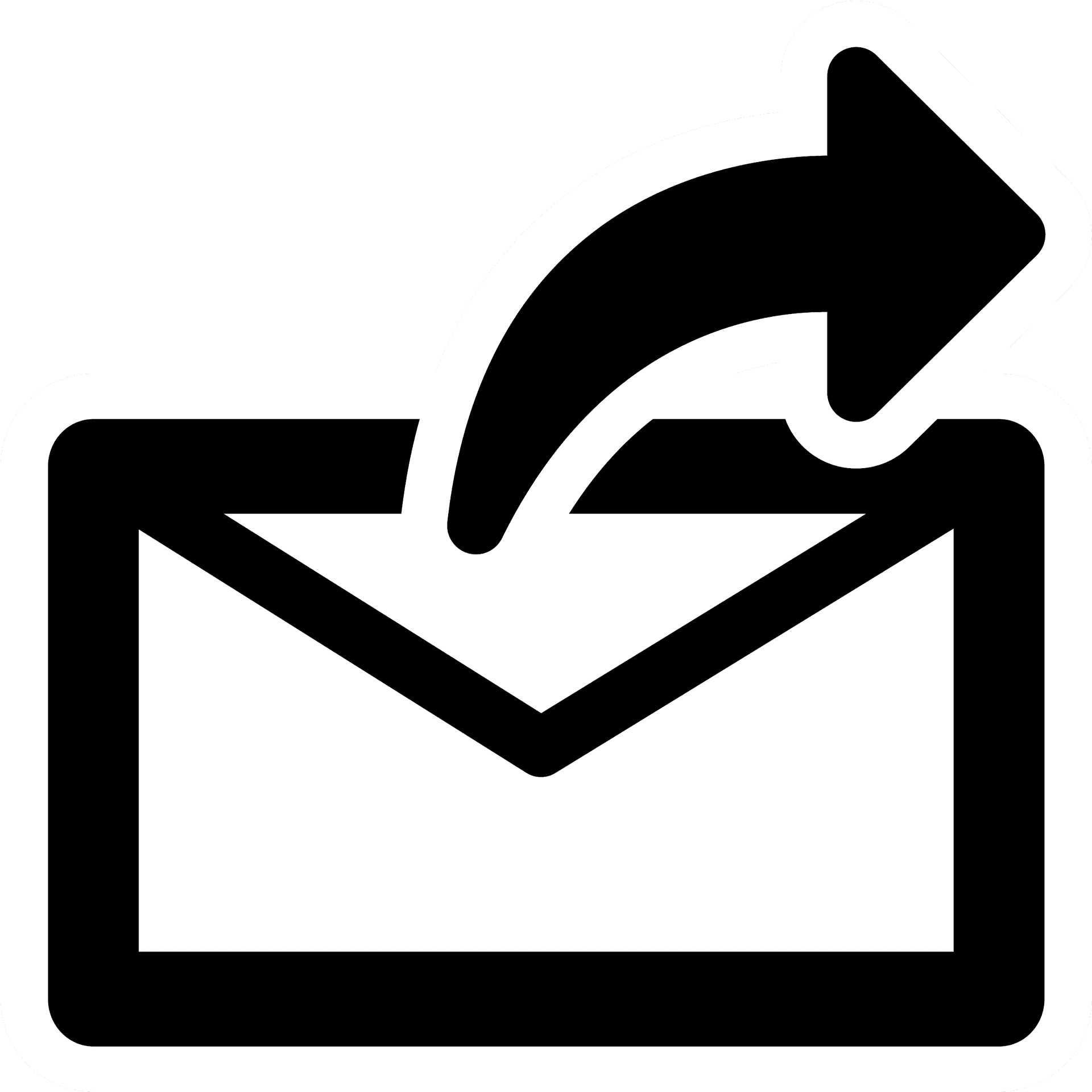 Outgoing Email Icon PNG