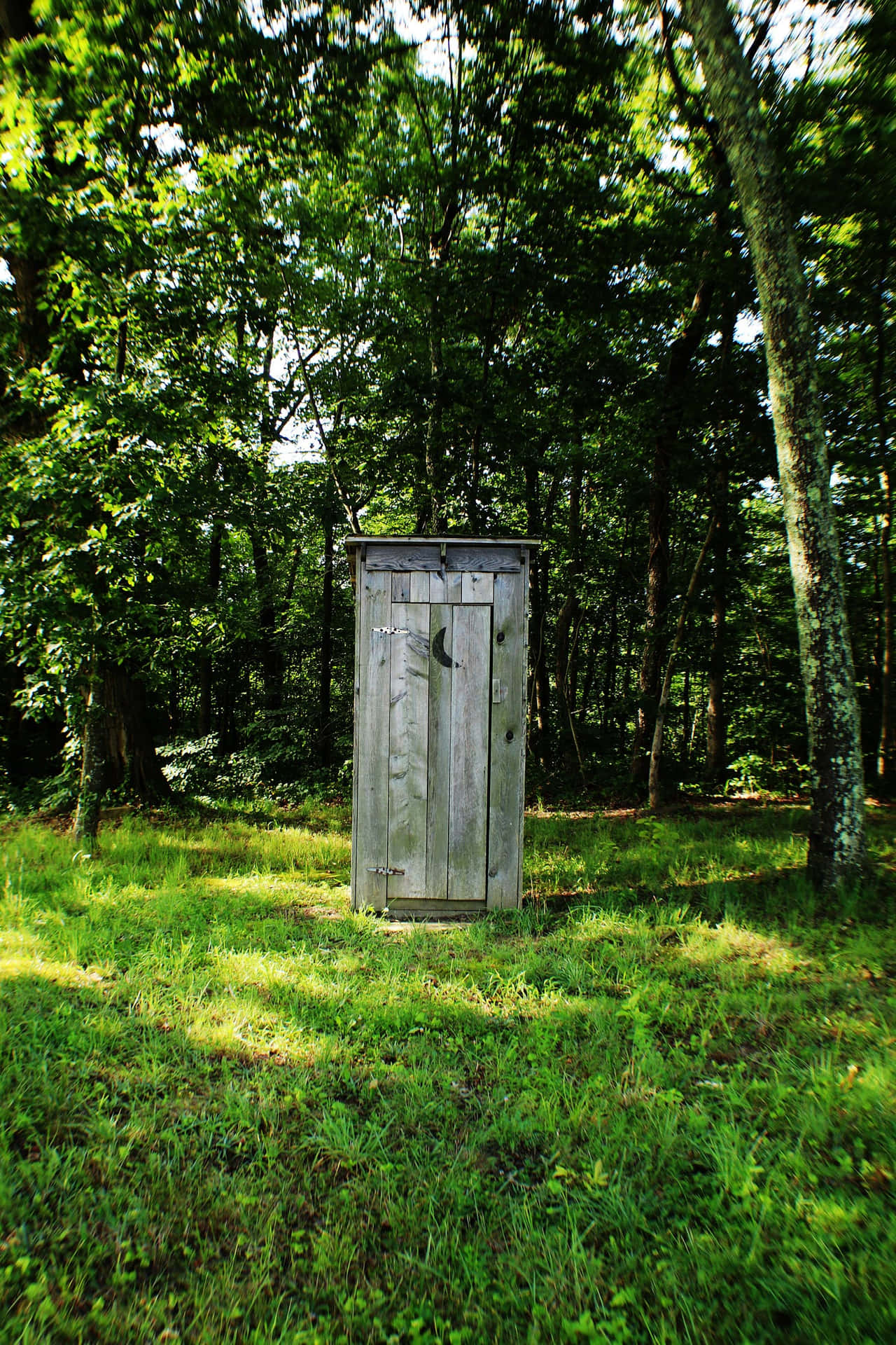Rustic Country Outhouse