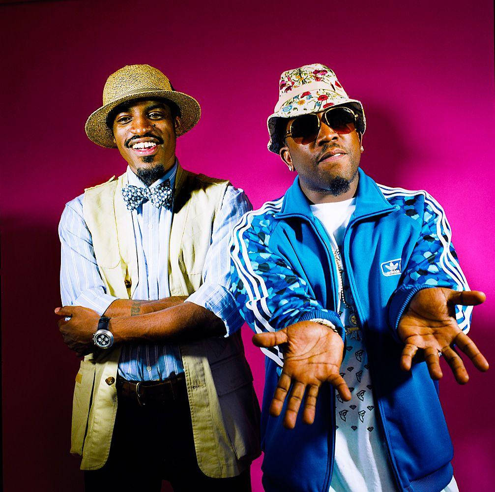 Outkast Big Boi Andrei 3000 Duo Photography Background