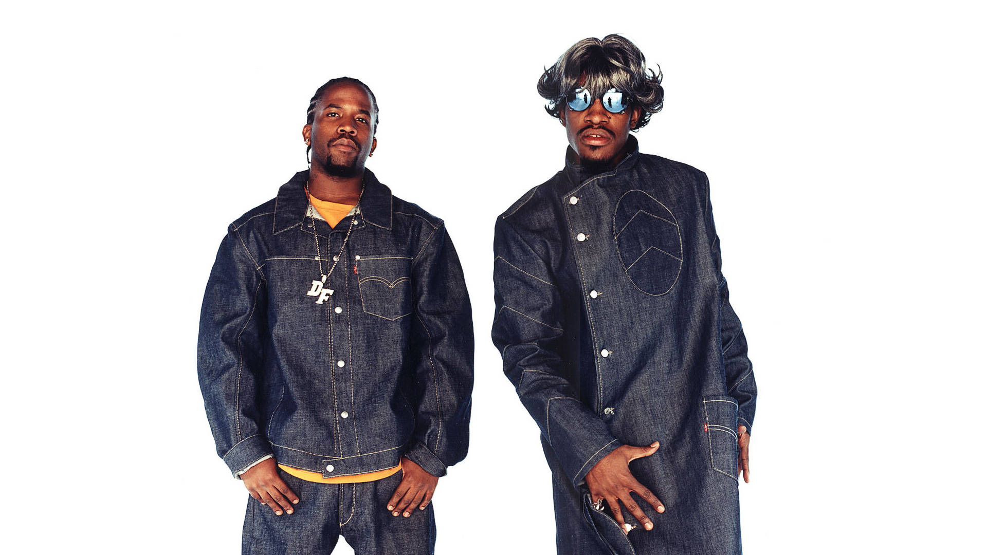 Outkast Big Boi Andrei 3000 Photoshoot Picture