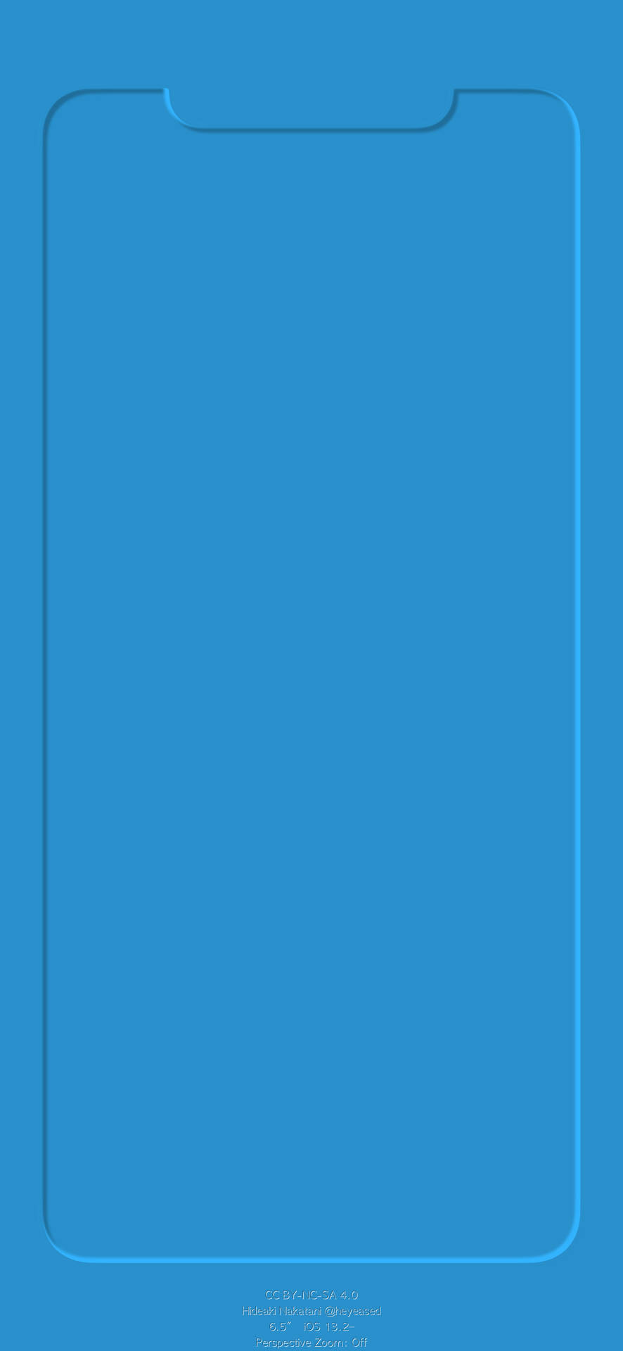 Download Outline 3d Blue Display Iphone Wallpaper | Wallpapers.com