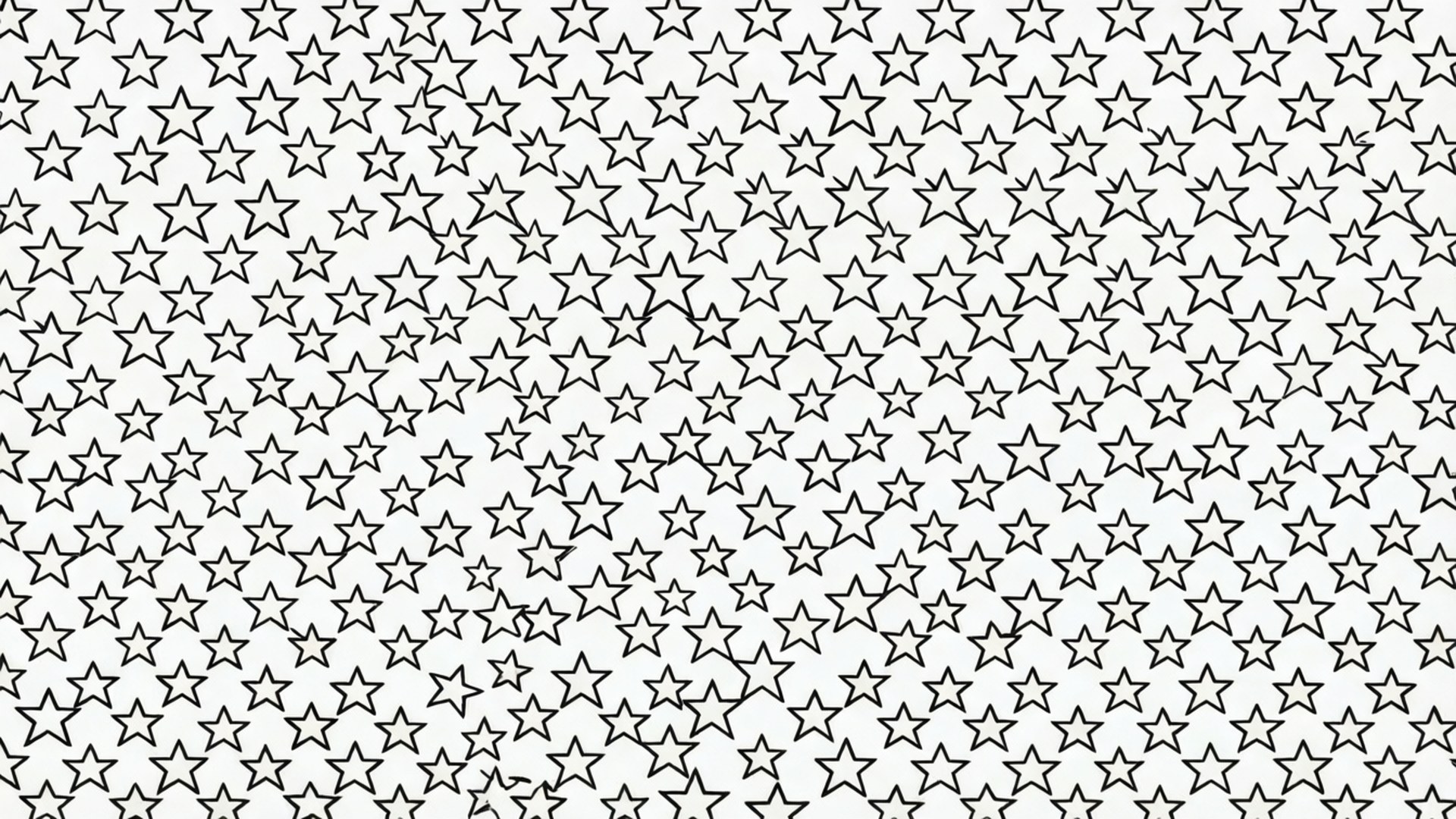 Outline Star Pattern Wallpaper