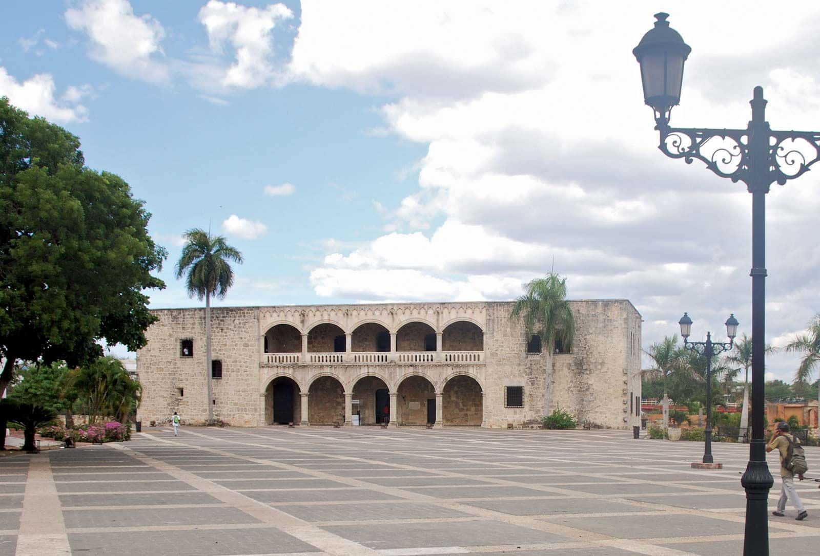 Udendørs af Alcazar De Colon Fort, Gamle By Santo Domingo Wallpaper