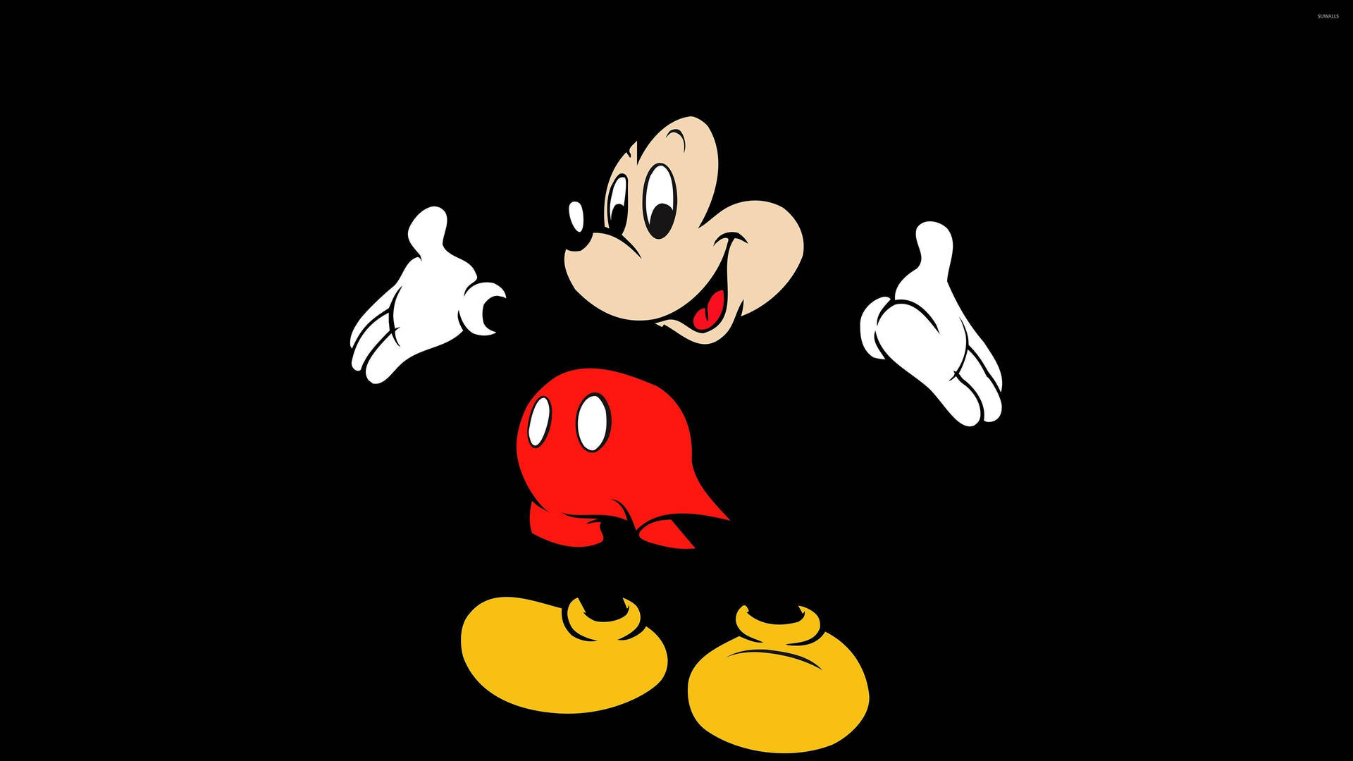 Outstretched Arms Mickey Mouse Hd