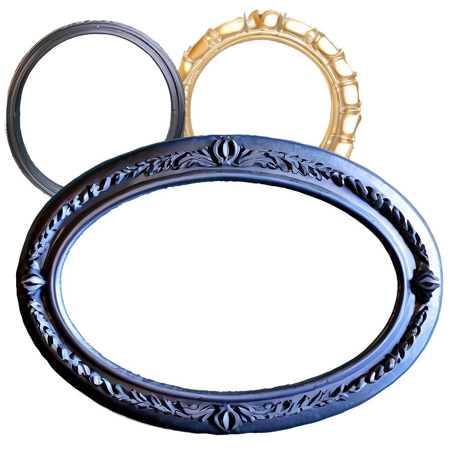 Oval Frame Design Png Nut82 PNG
