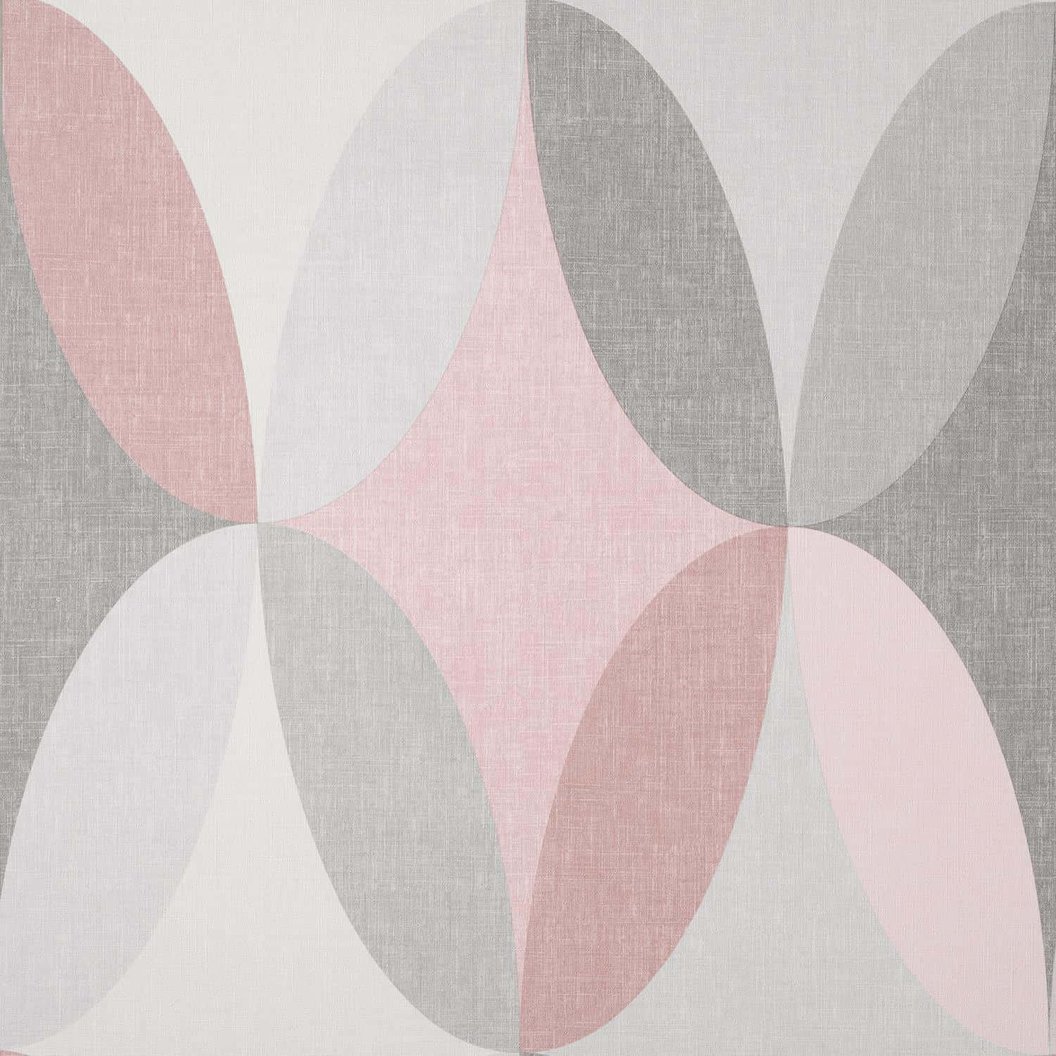 Oval Shape In Muted Colors Wallpaper