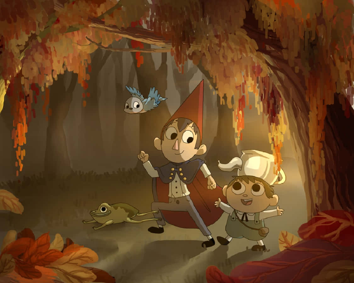 Step into a surreal landscape in "Over the Garden Wall"
