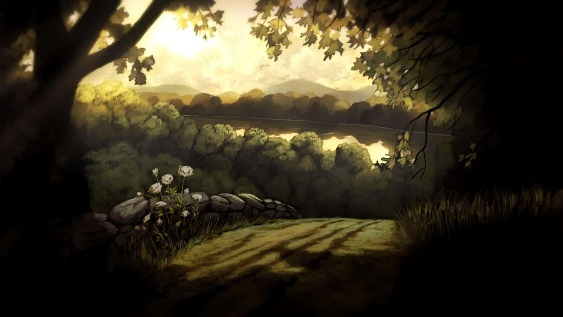 Two brothers explore a dark and twisted world in "Over the Garden Wall"