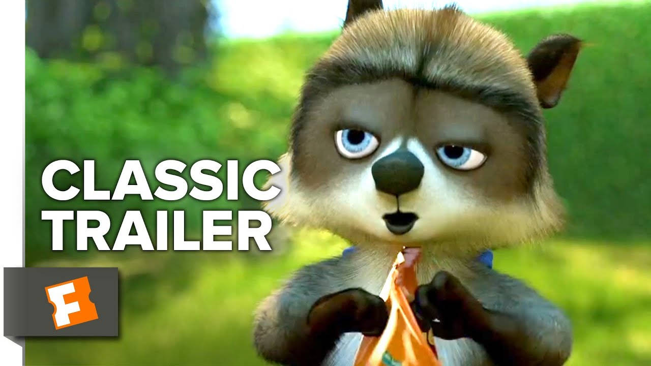 Over The Hedge Classic Trailer Poster Wallpaper