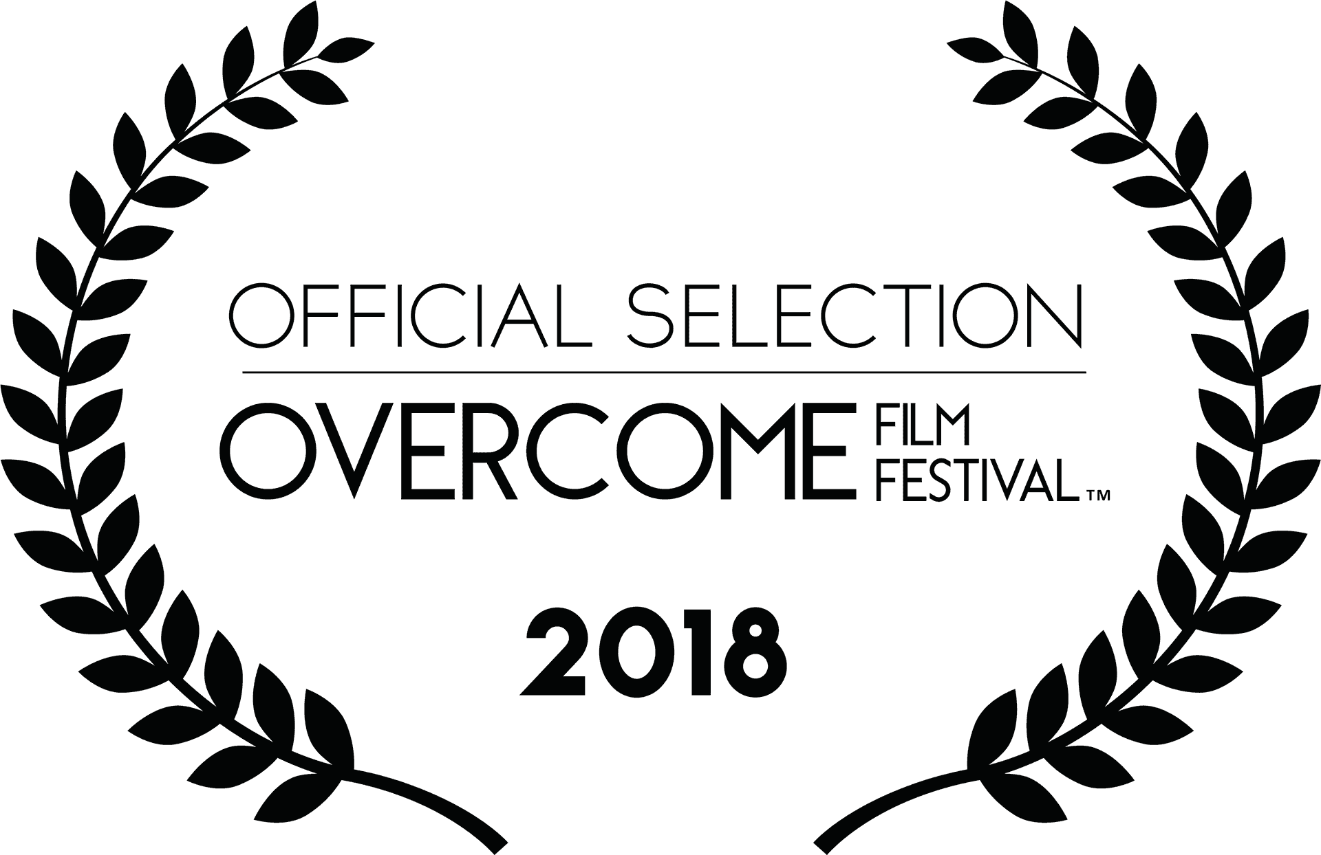 Overcome Film Festival Official Selection2018 PNG