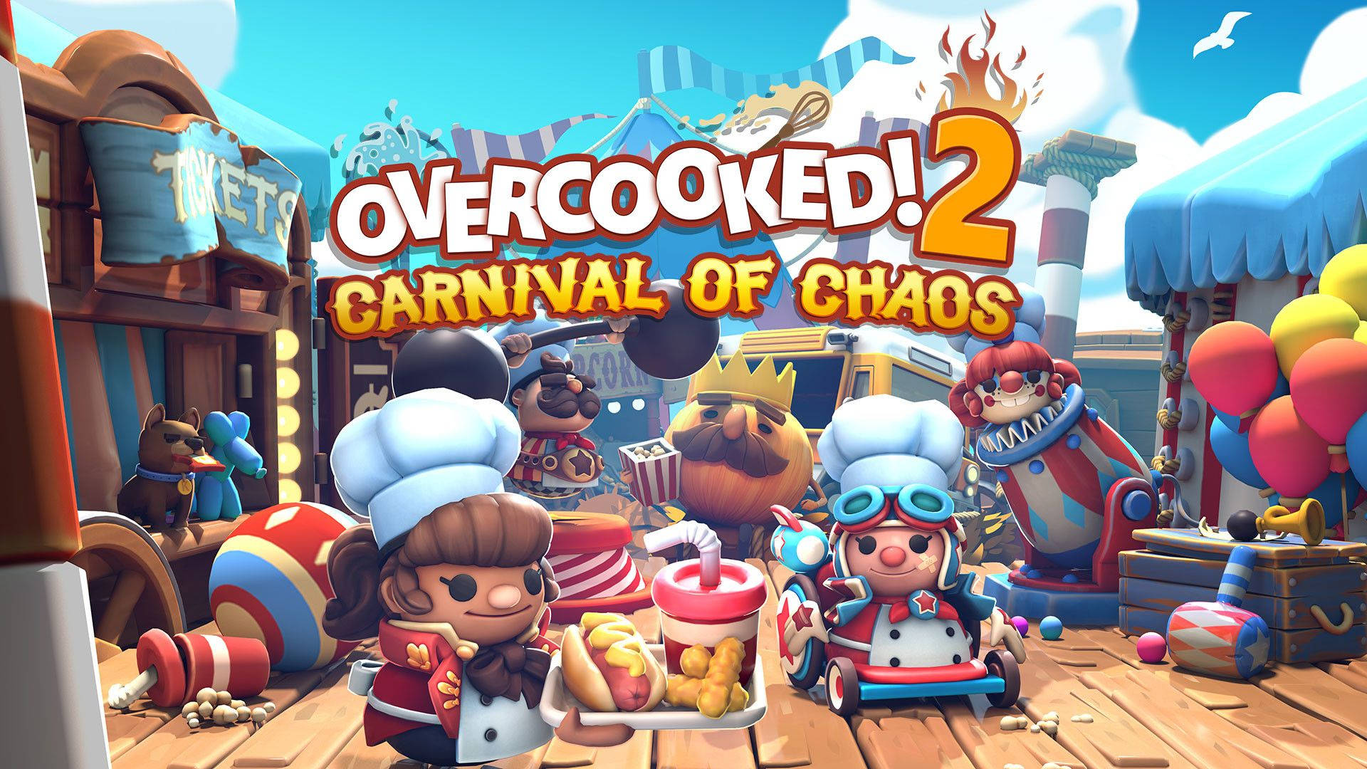 Overcooked 2 Carnival Of Chaos Wallpaper