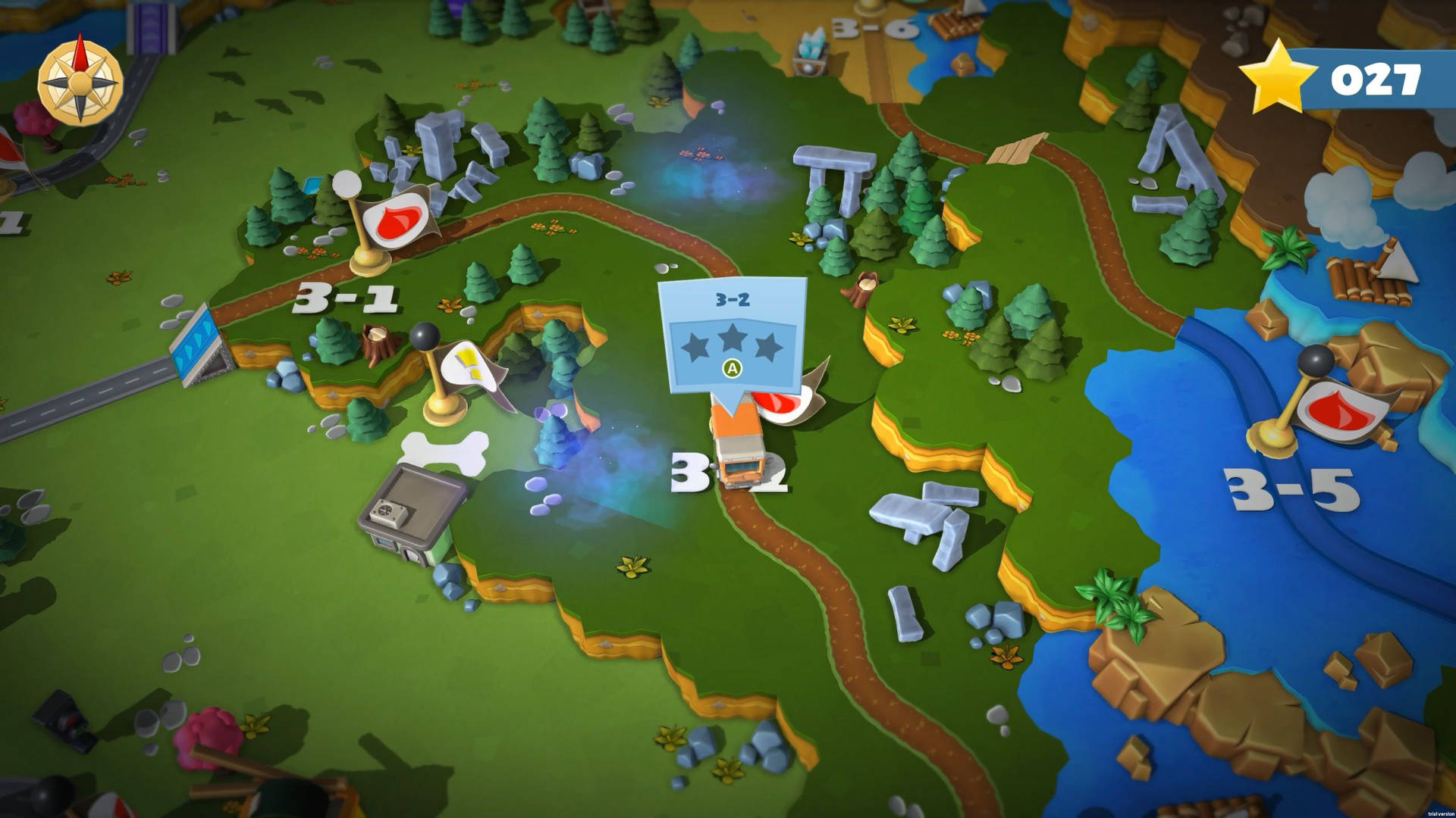 Overcooked Town Map