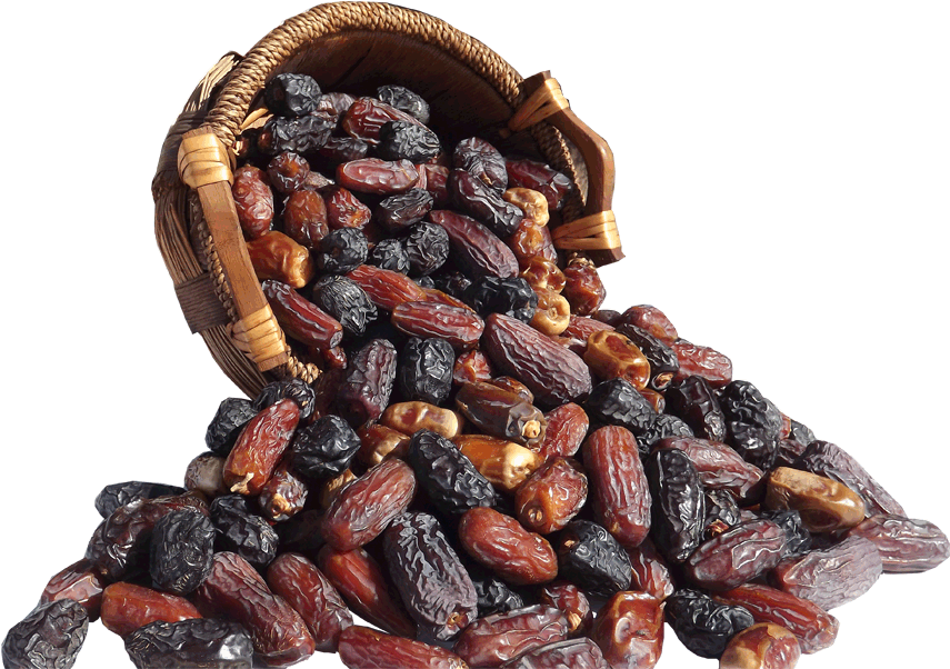 Overflowing Basketof Dates PNG
