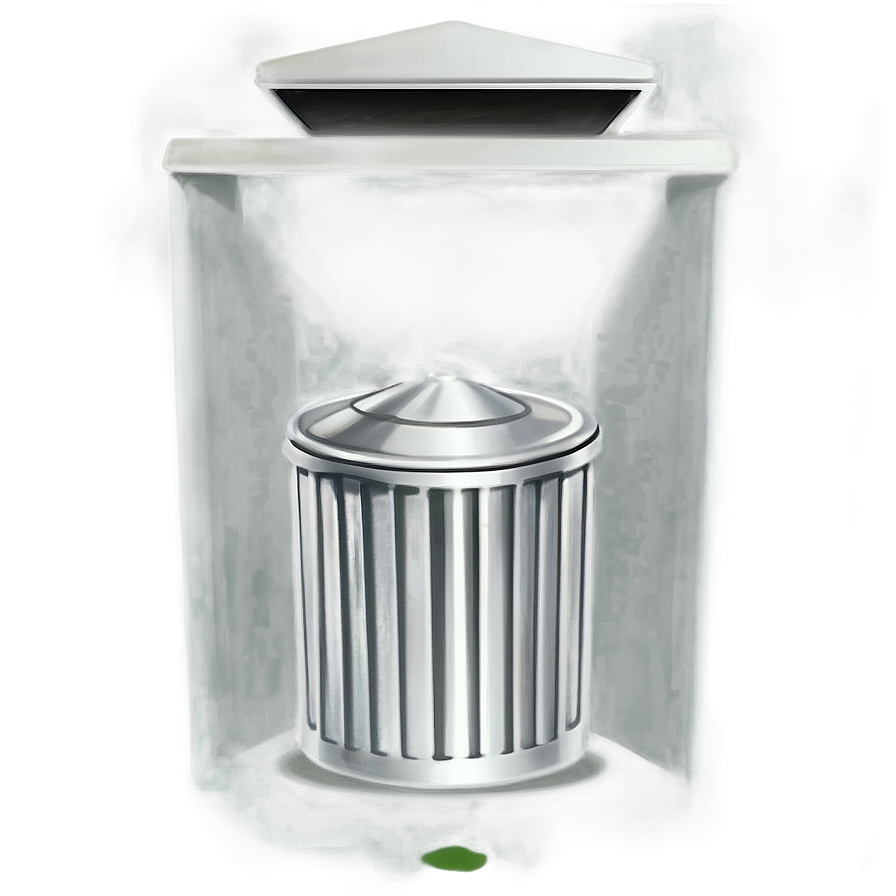 Overflowing Public Bin Png 27 PNG