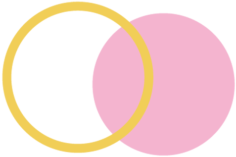 Overlapping Circles Graphic PNG