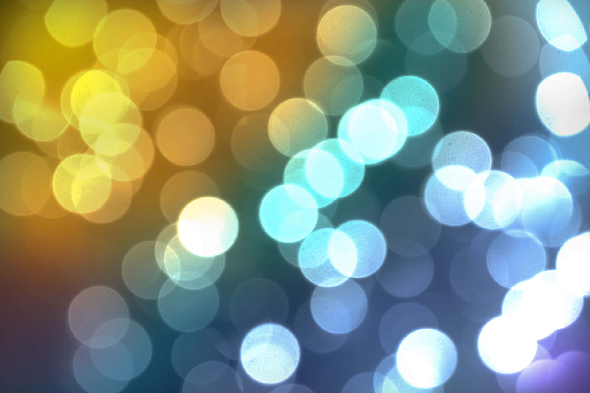 Colorful Blurred Lights Overlay Picture