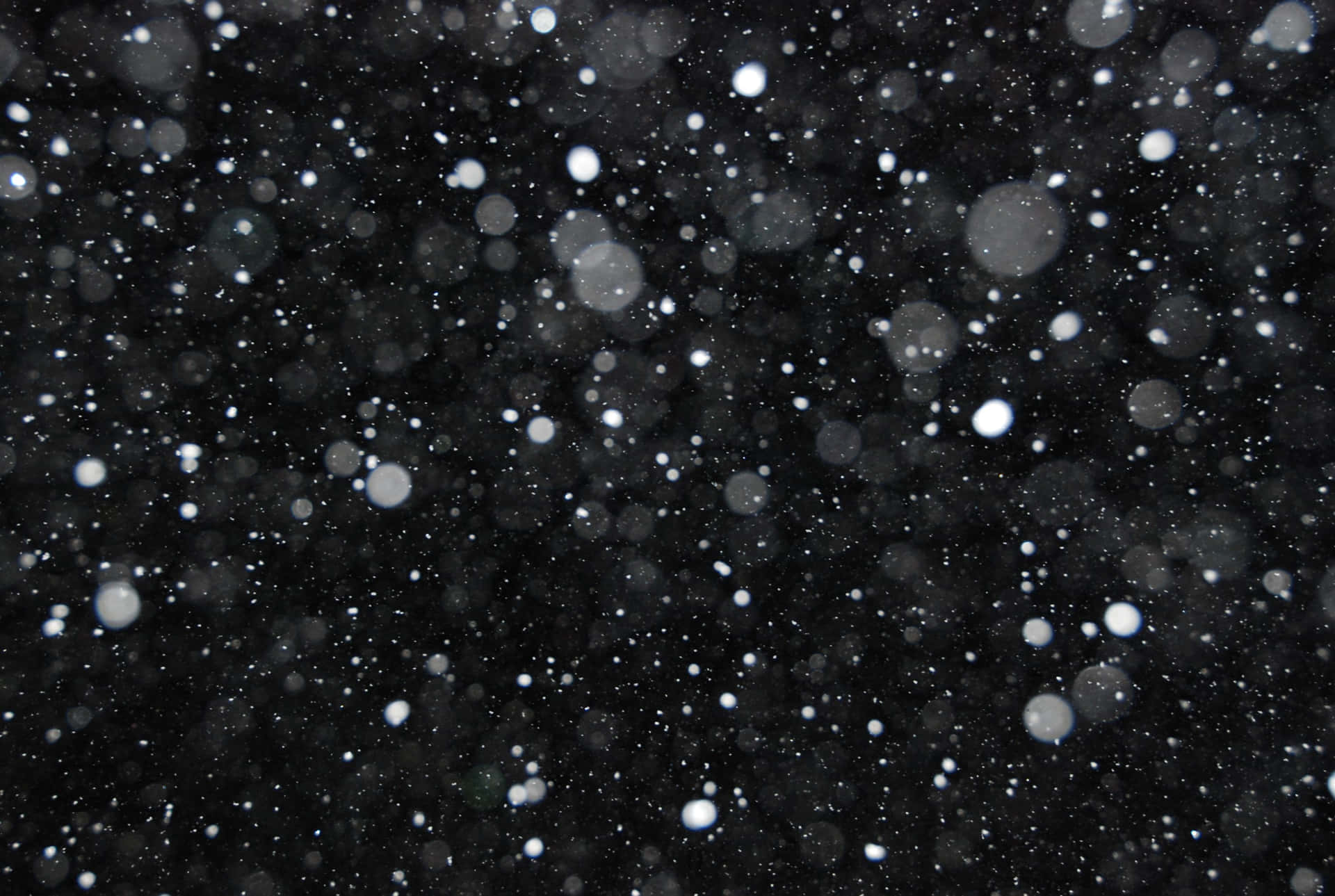 Blurred Snow Falling Overlay Picture