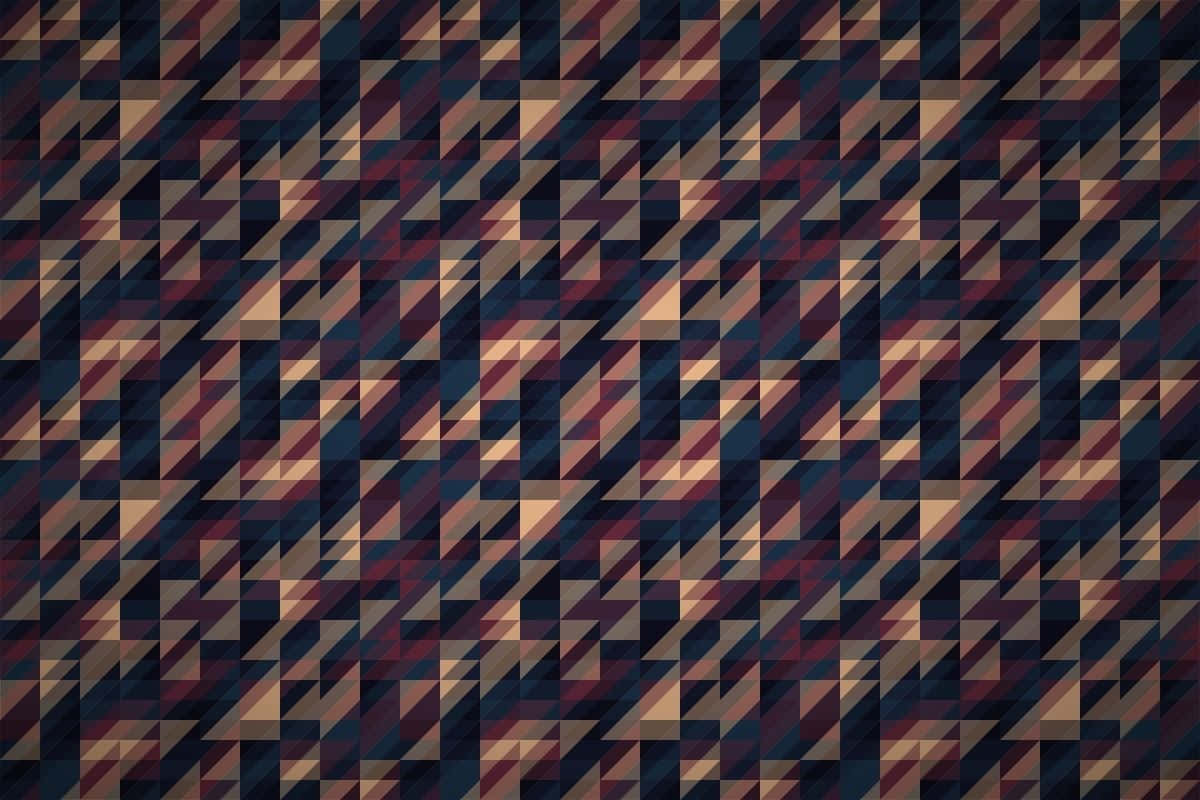 Abstract Triangle Pattern Overlay Picture