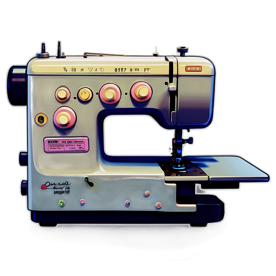 Overlock Sewing Machine Png Ytj87 PNG